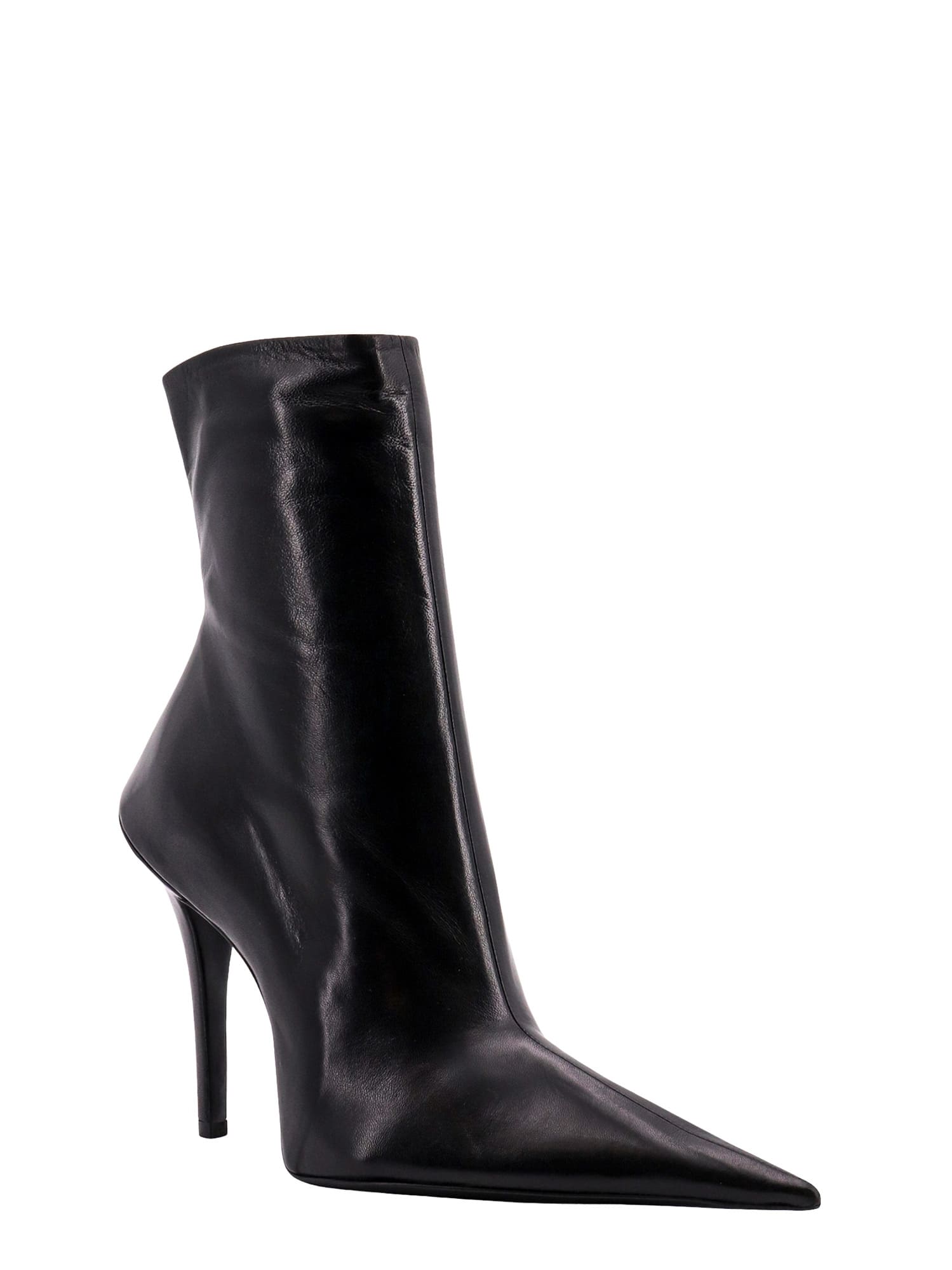 Shop Balenciaga Witch Ankle Boots In Black