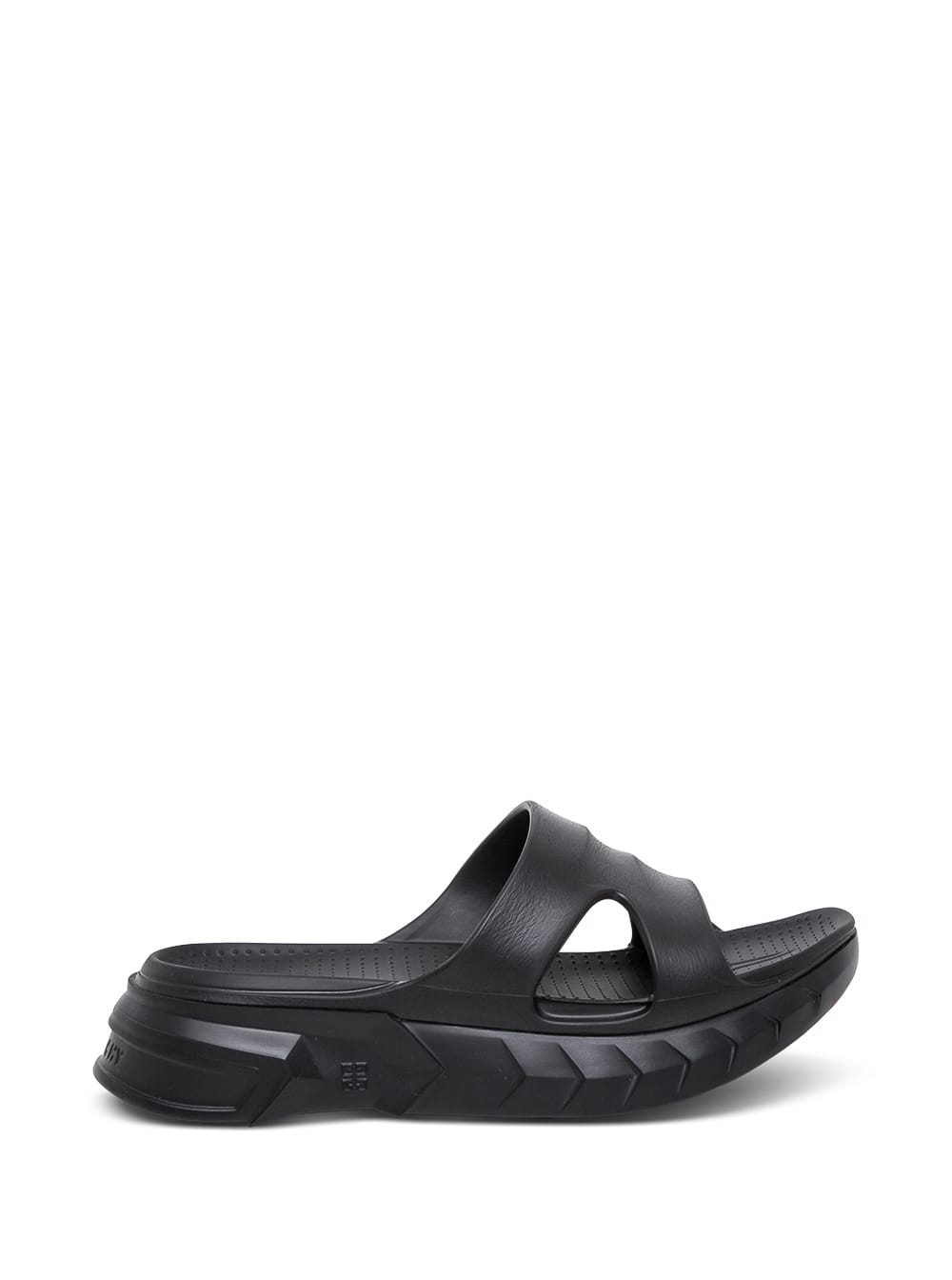 Givenchy Black Rubber Marshmallow Sandals