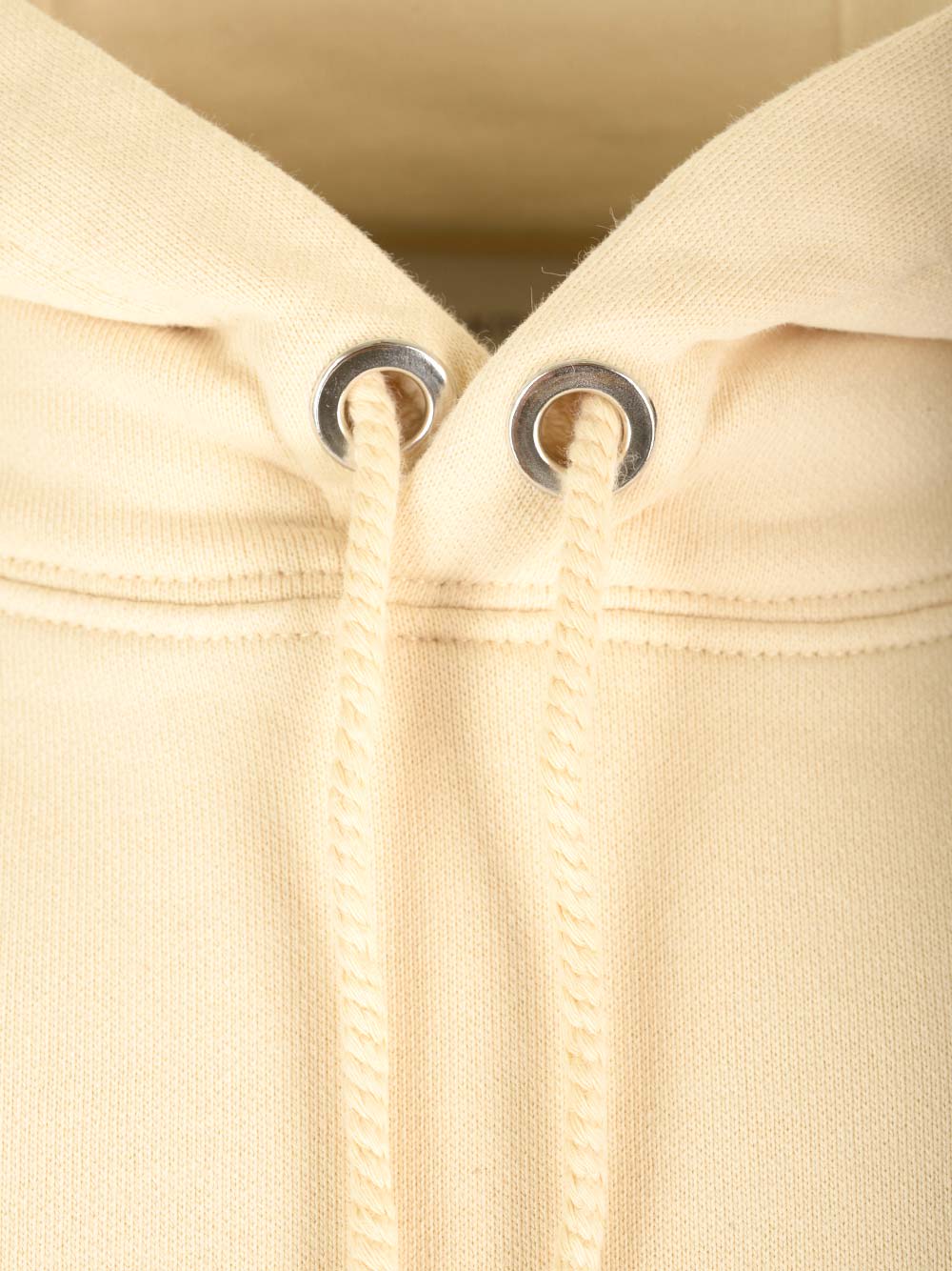 Shop Maison Kitsuné Fox Patch Hoodie In Beige