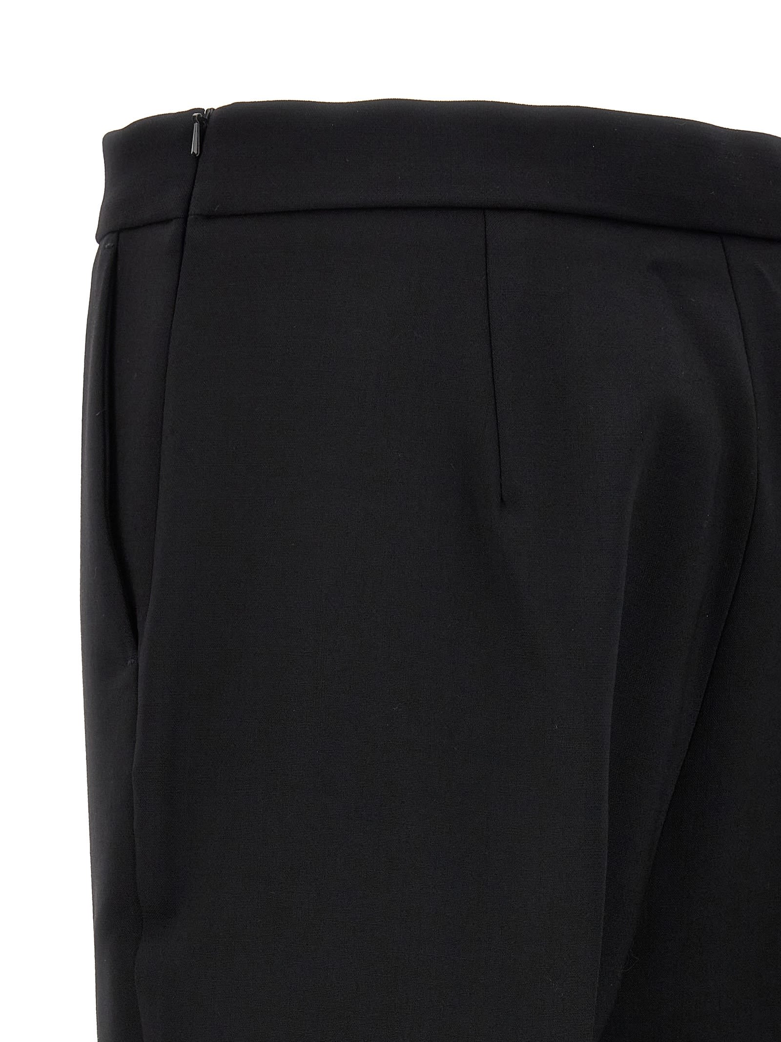 Shop Max Mara Nepeta Pants In Black