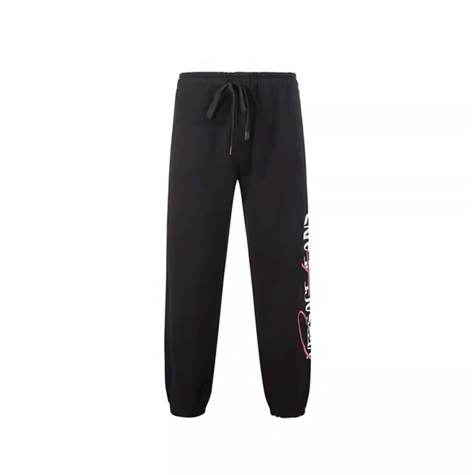 Shop Versace Jeans Couture Jeans Couture Cotton Sweatpants In Black