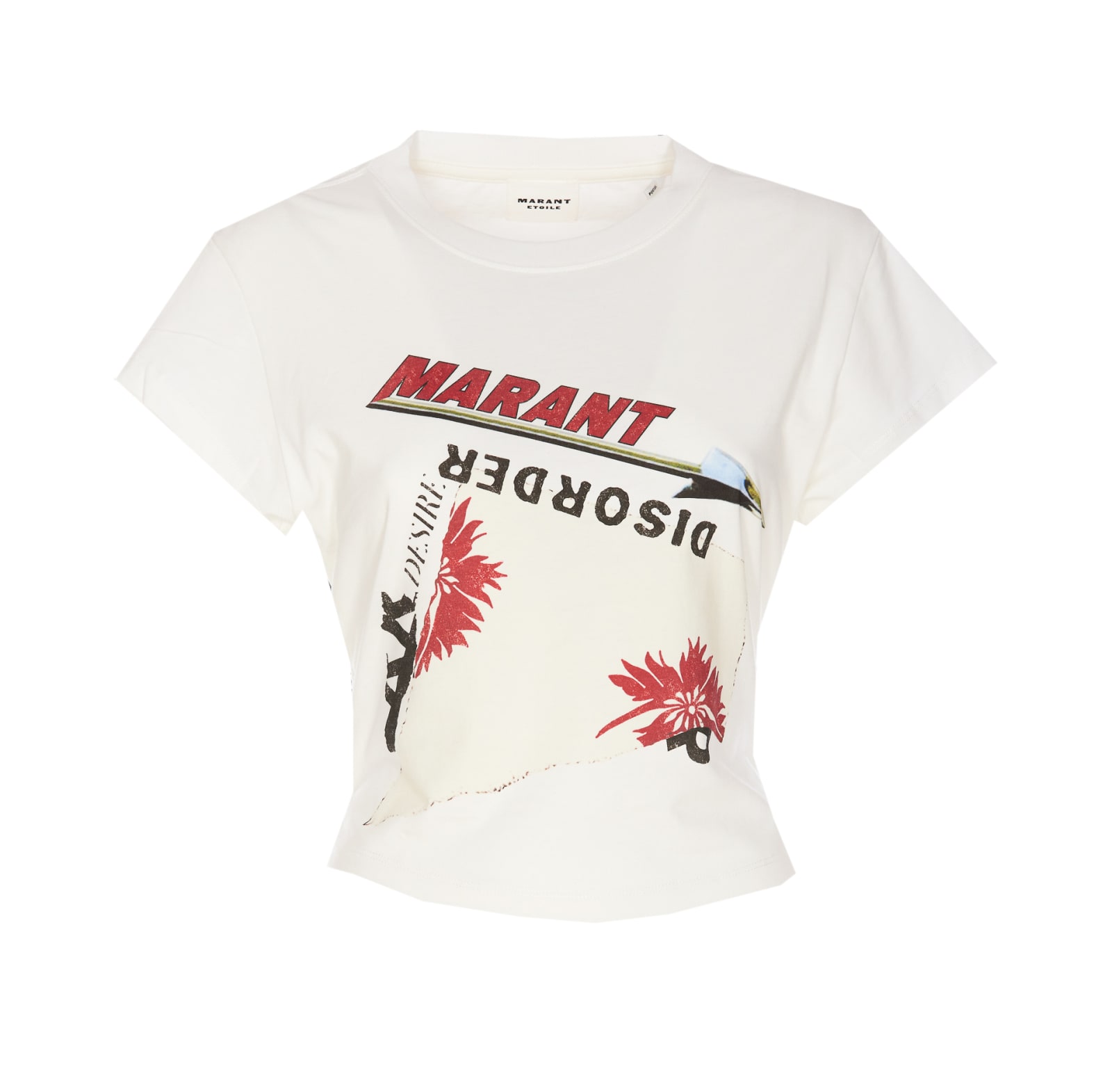 Shop Marant Etoile Zodya T-shirt In White