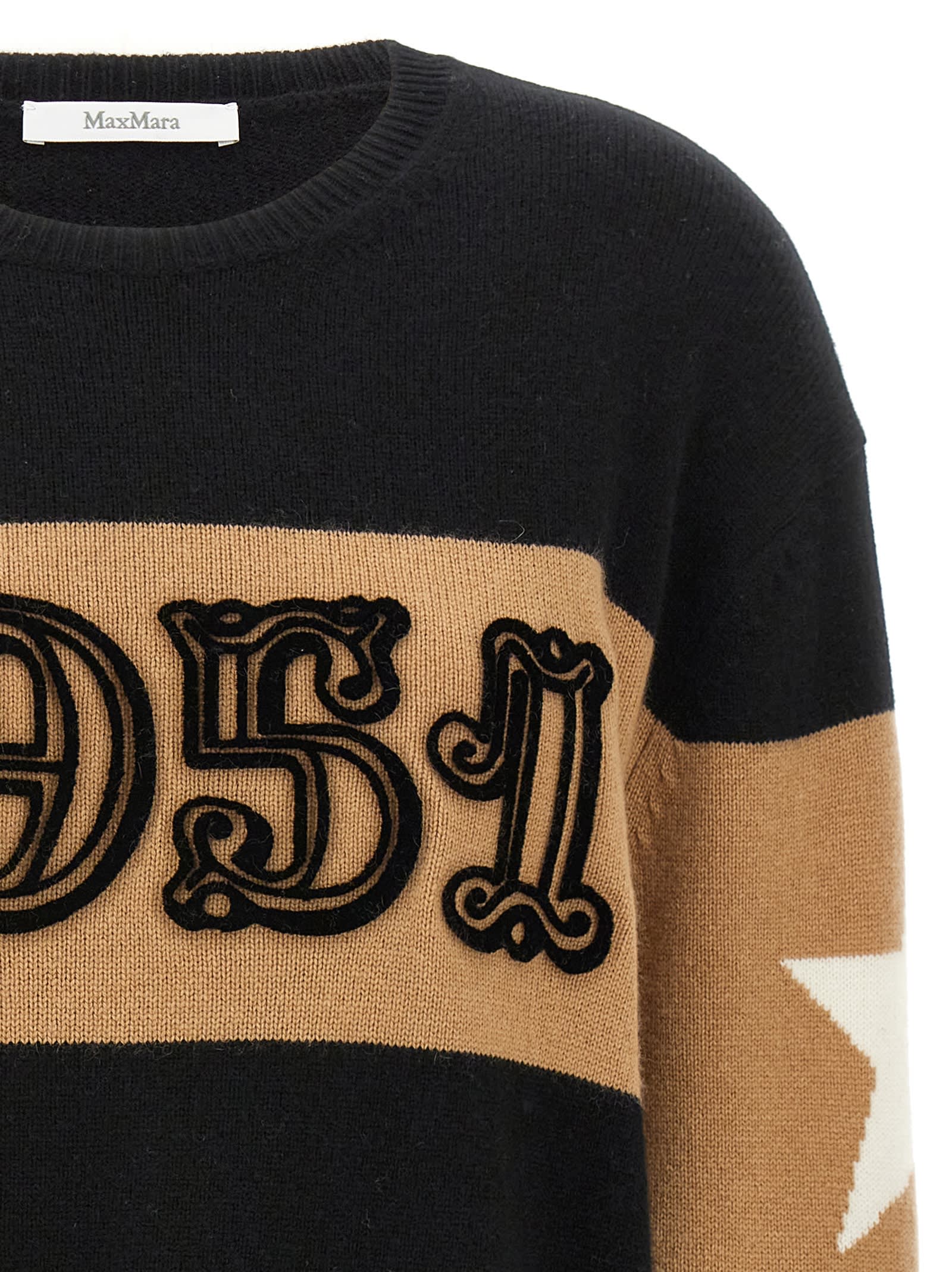 Shop Max Mara Dirce Sweater In Black