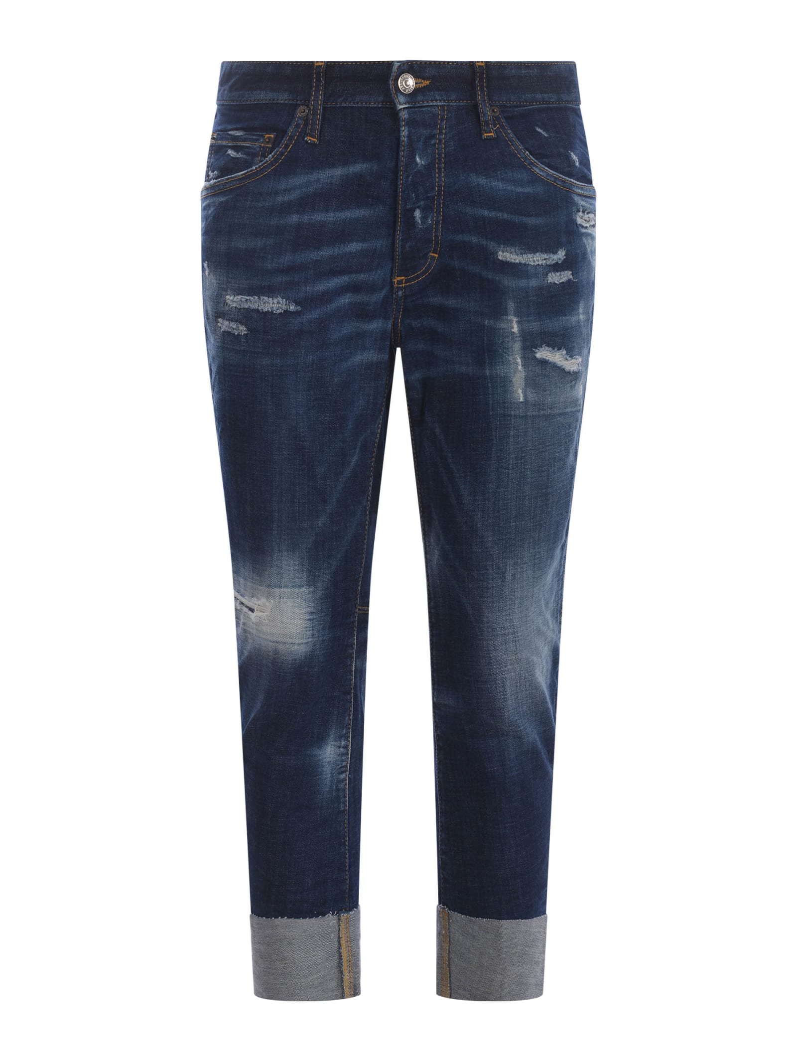 DSQUARED2 JEANS DSQUARED2 SAILOR IN DENIM STRETCH