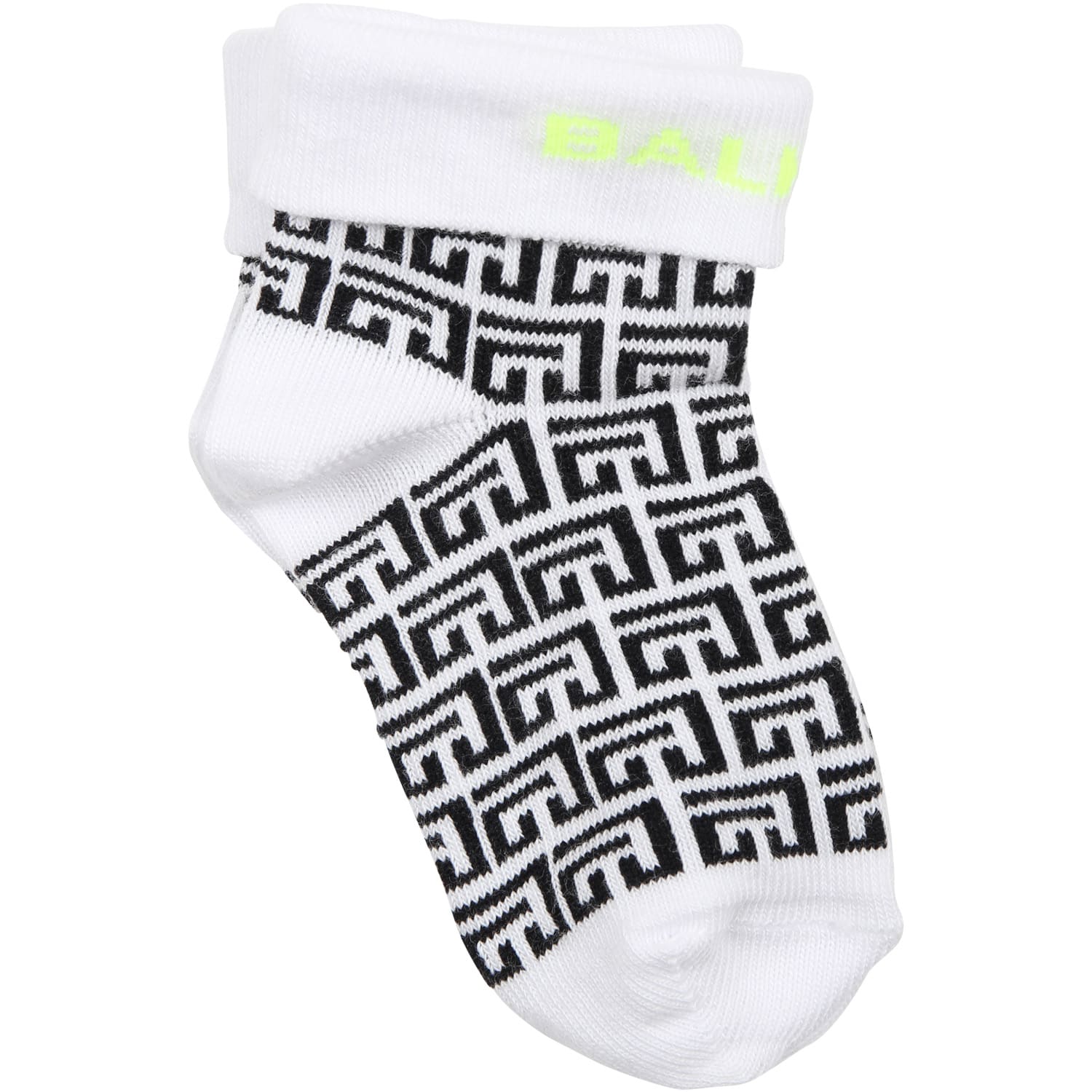 Balmain Kids' Multicolored Socks For Baby Girl With Logo