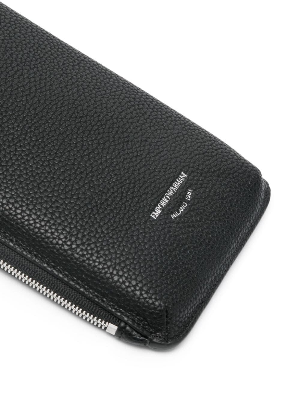 Shop Emporio Armani Phone Case In Black