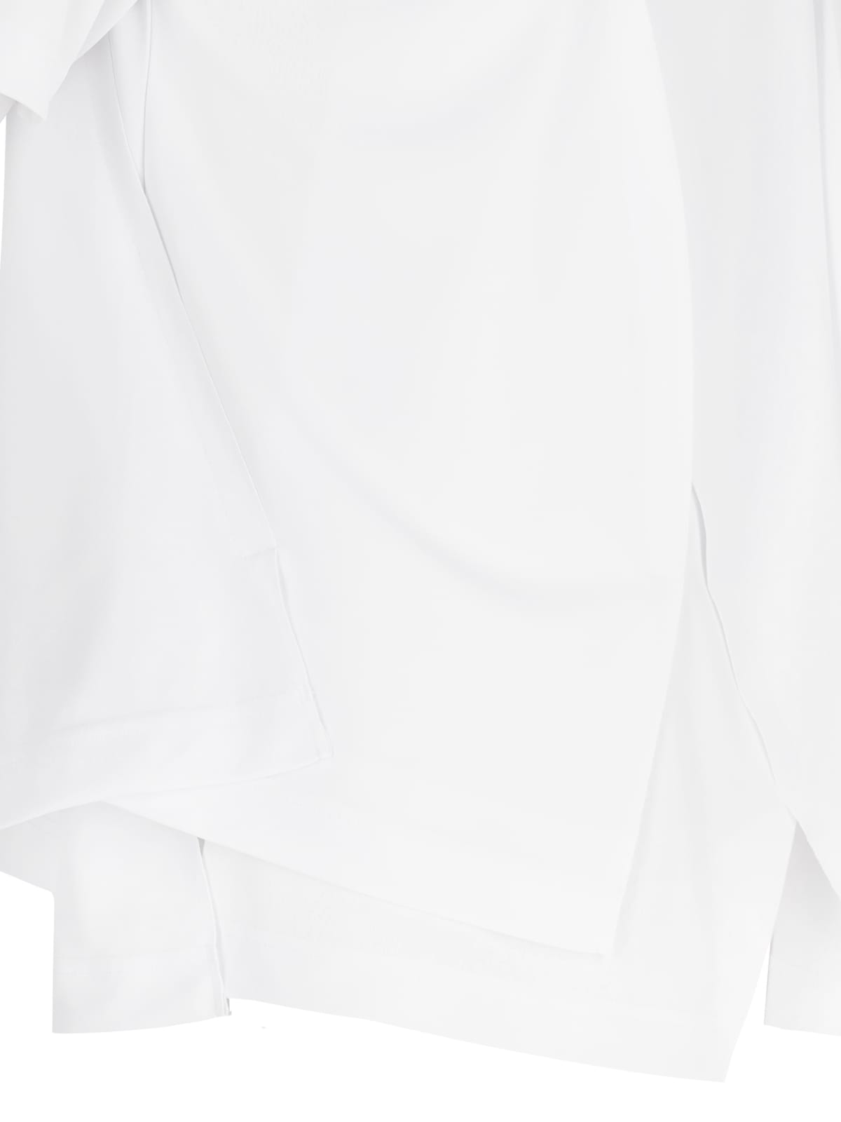 Shop Comme Des Garçons Homme Deux Asymmetric T-shirt In White