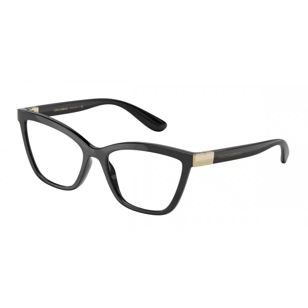 Shop Dolce &amp; Gabbana Eyewear Dg5076 - 501 Glasses In Nero