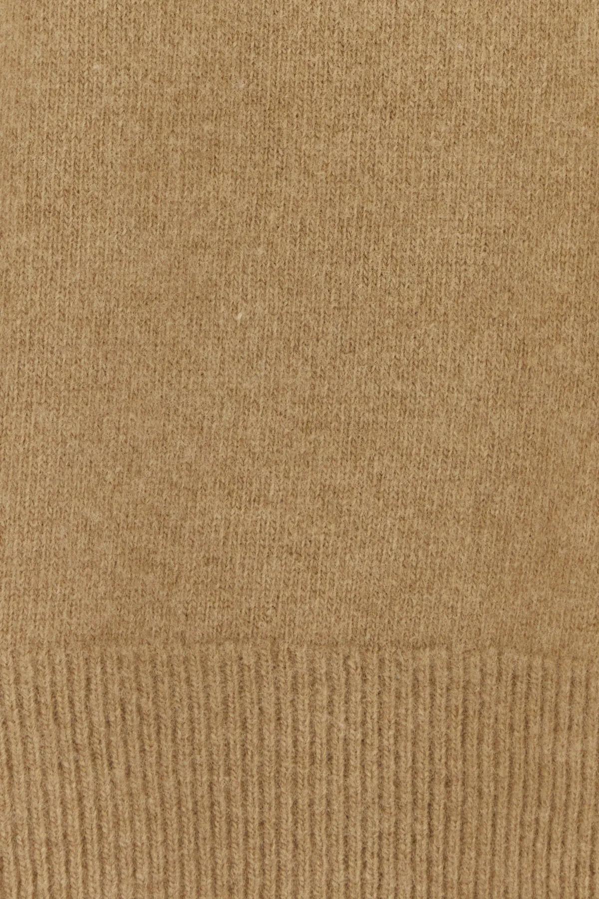 Shop Maison Margiela Camel Wool Sweater In 124m