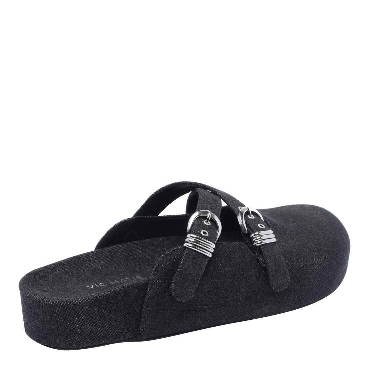 Shop Vic Matie Klompen Sabot In Black