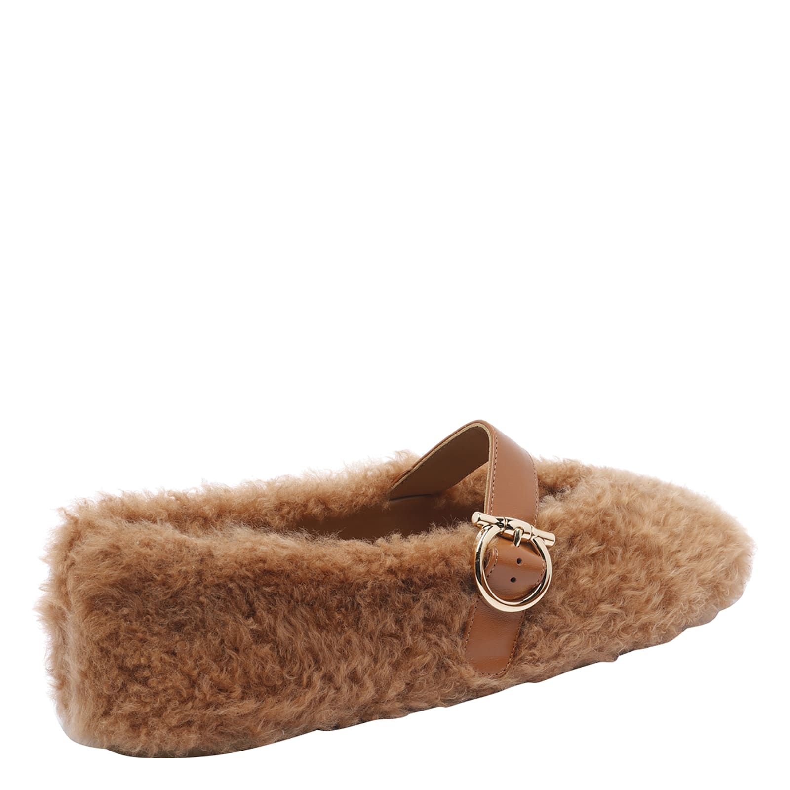 Ferragamo Ballerina Ornament Gancini Women In Brown