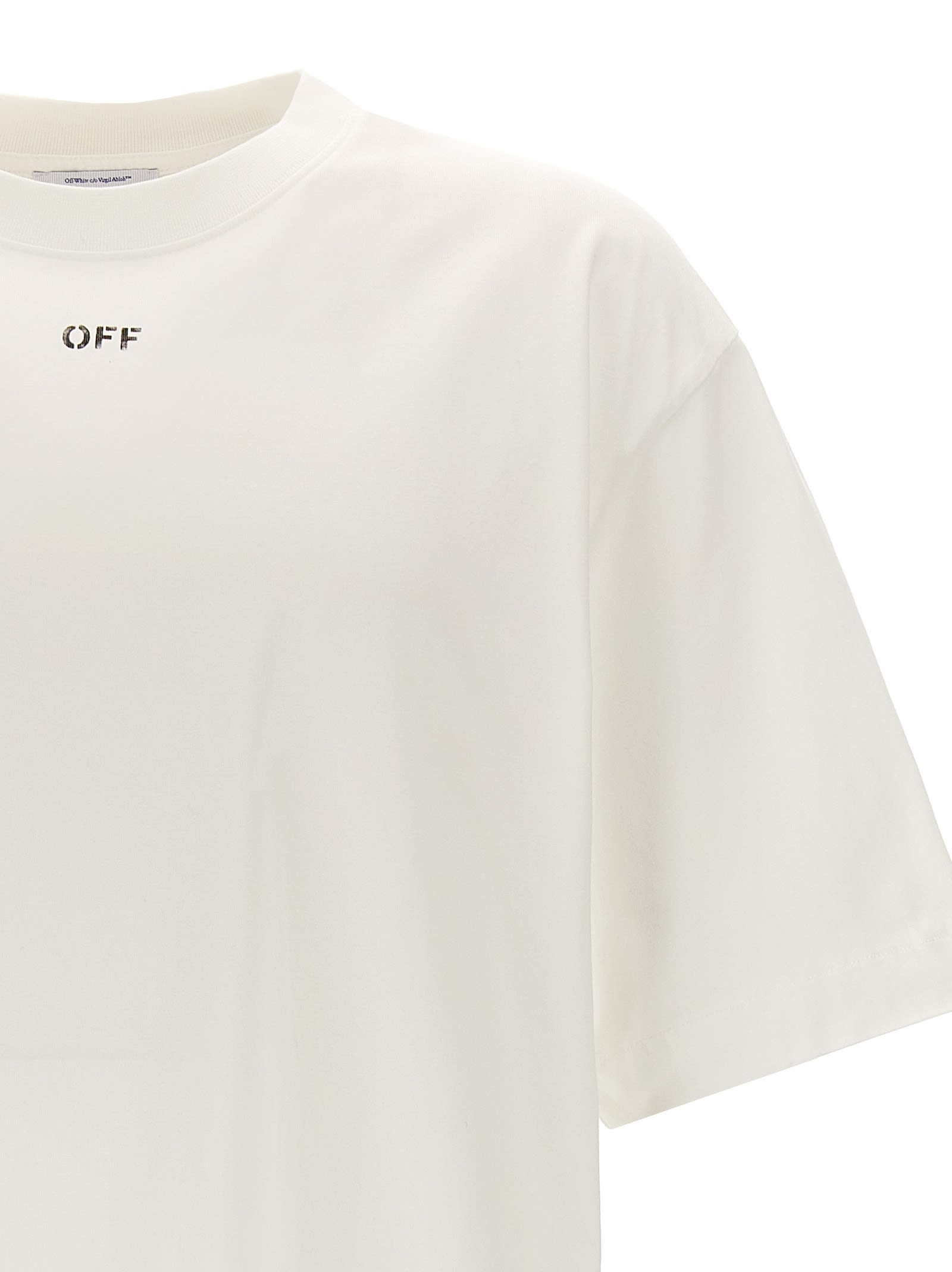 Shop Off-white Off Stamp Skate T-shirt In White