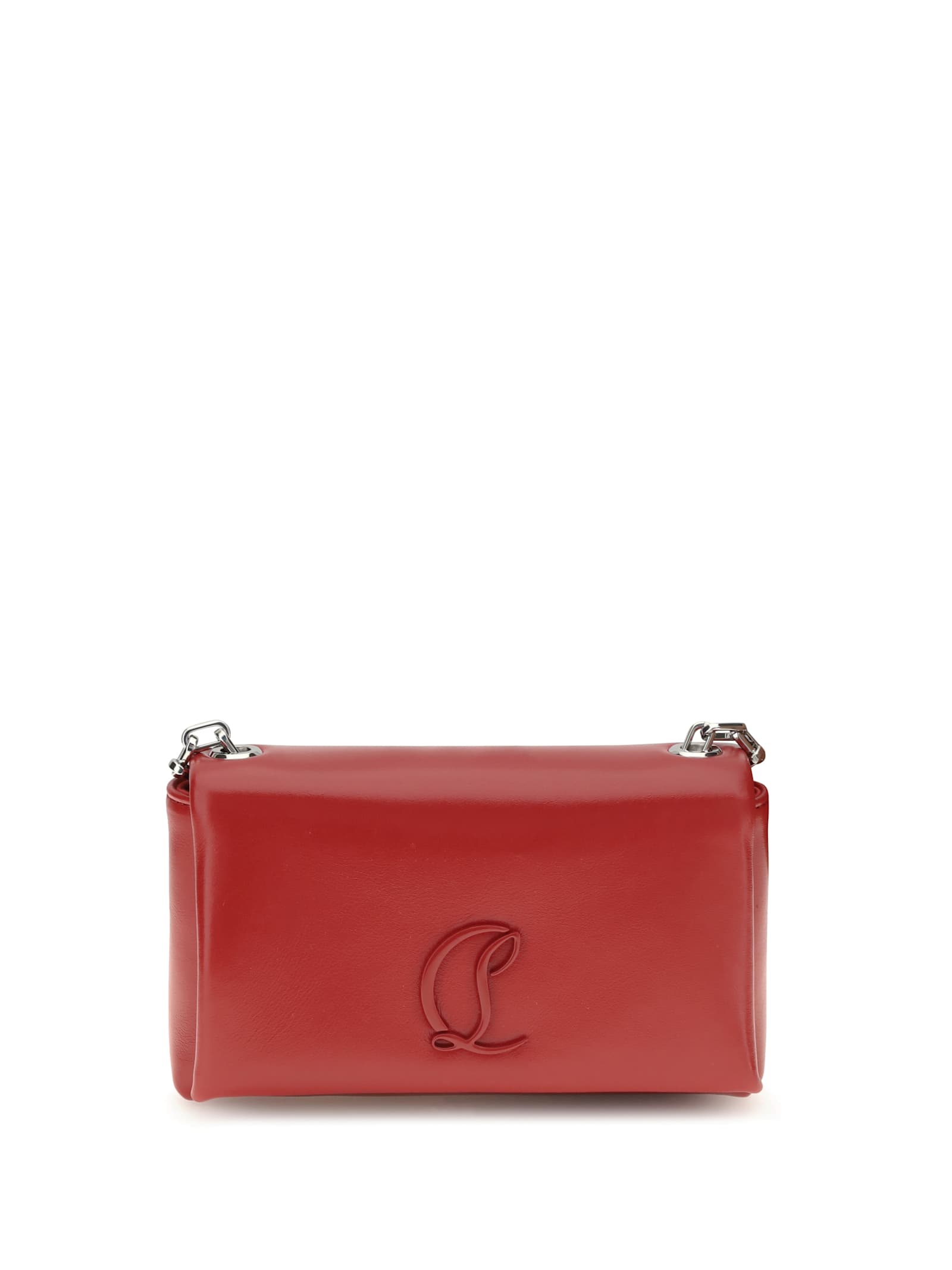 Christian Louboutin Loubi54 Shoulder Bag In Red