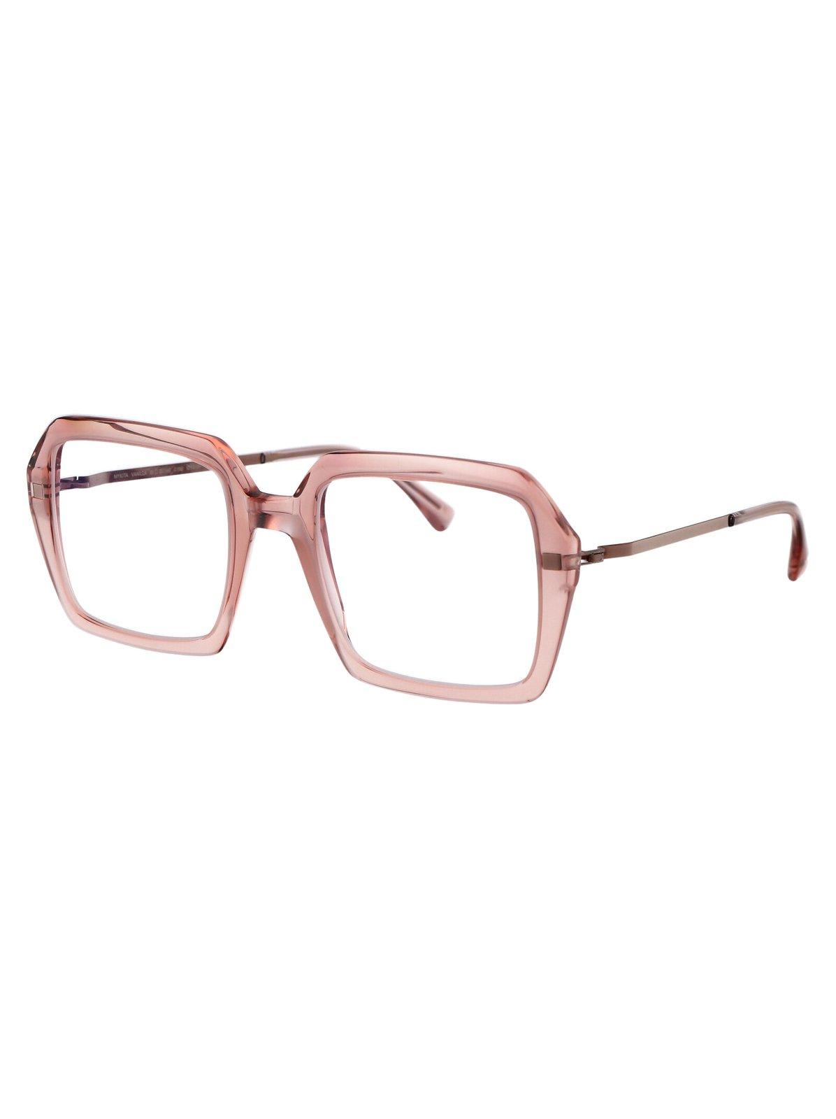 Mykita Vanilla Square Frame Glasses In 898