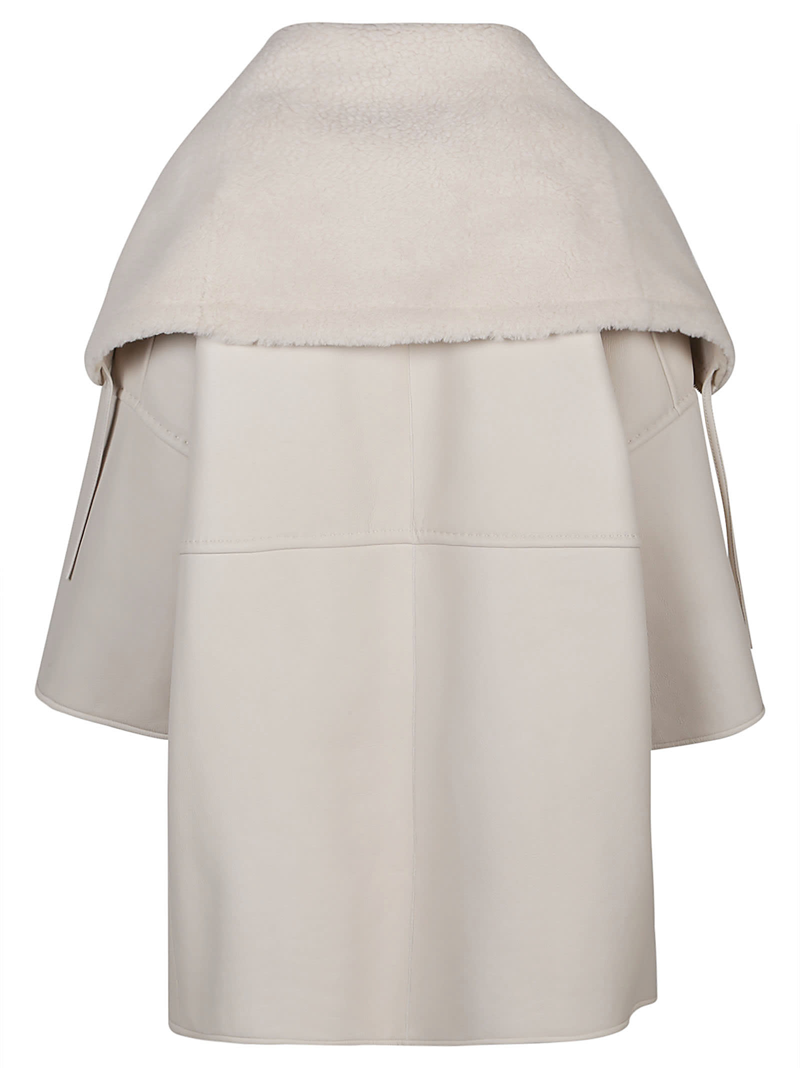 Shop Max Mara Pappino Jacket In Bianco