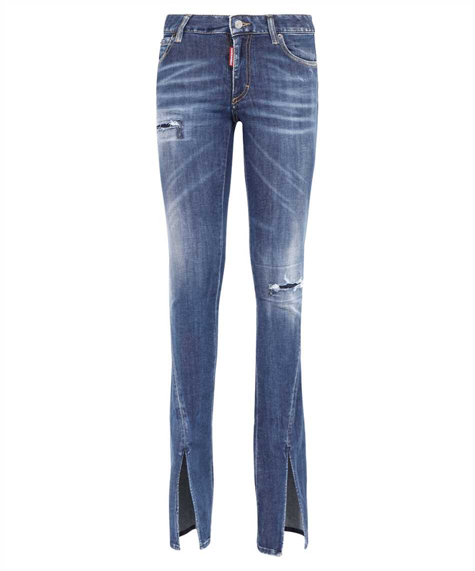 Shop Dsquared2 5-pocket Jeans In Denim