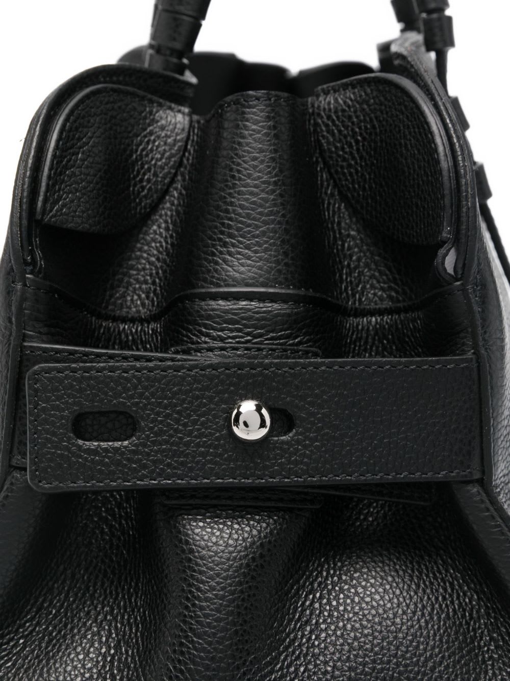 Casadei Versatile Tote Bag Detachable Shoulder Strap In Black