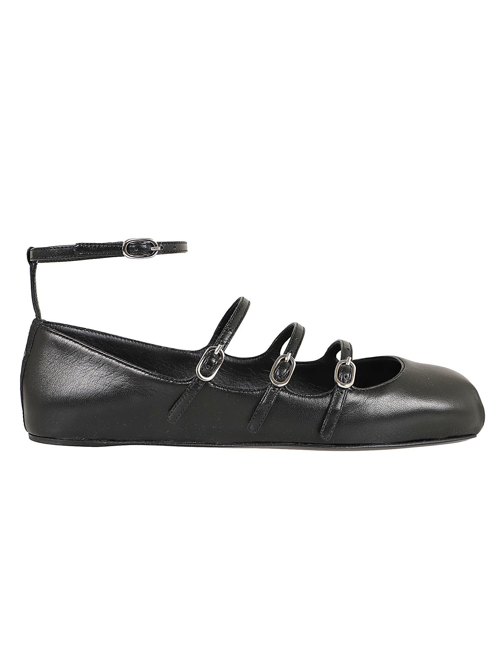 Alexander Mcqueen Shoe Leath.s.leath. In Black