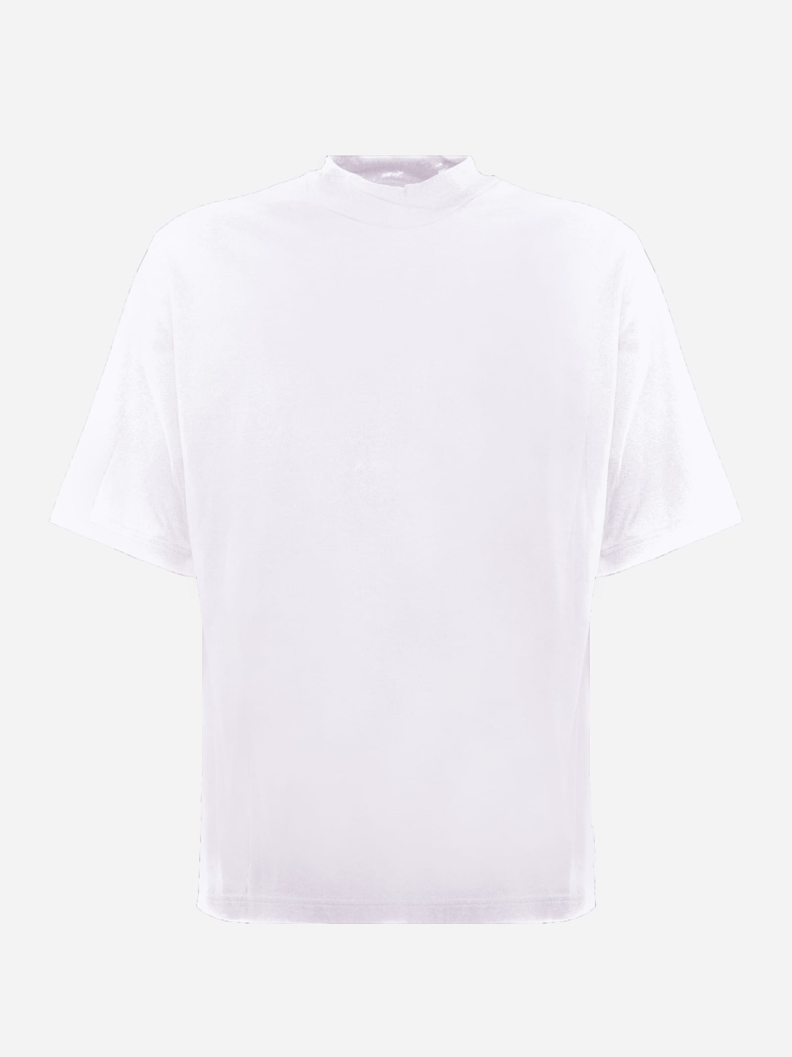 Acne Studios Cotton T-shirt With High Collar