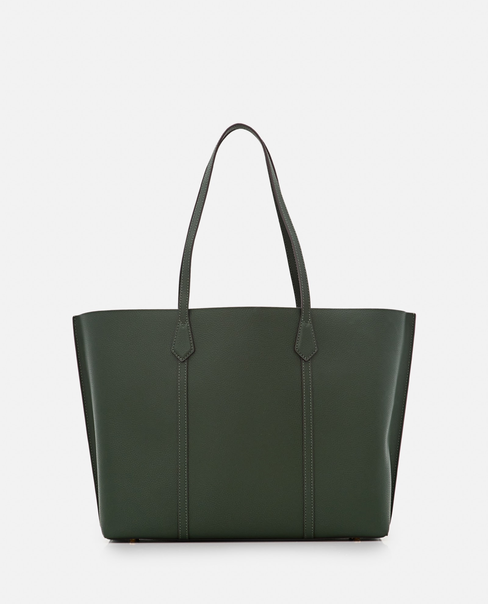 Shop Tory Burch Perry Triple-compartment Tote Bag In Green