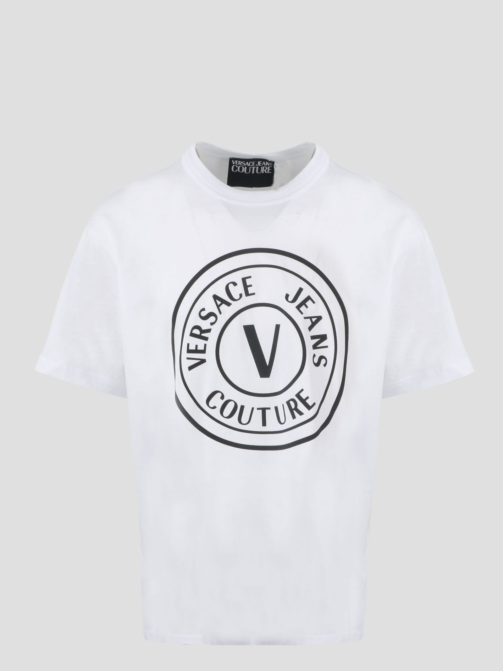 Versace Jeans Couture V-emblem Logo T-shirt