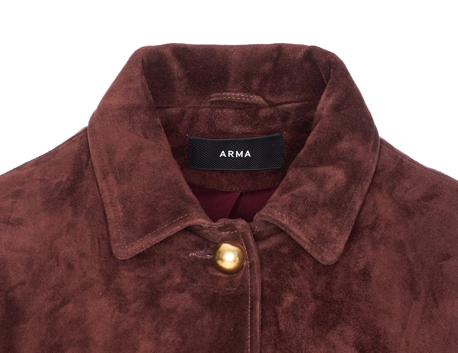 Arma Gold-button Flap-pocket Jacket In Multi