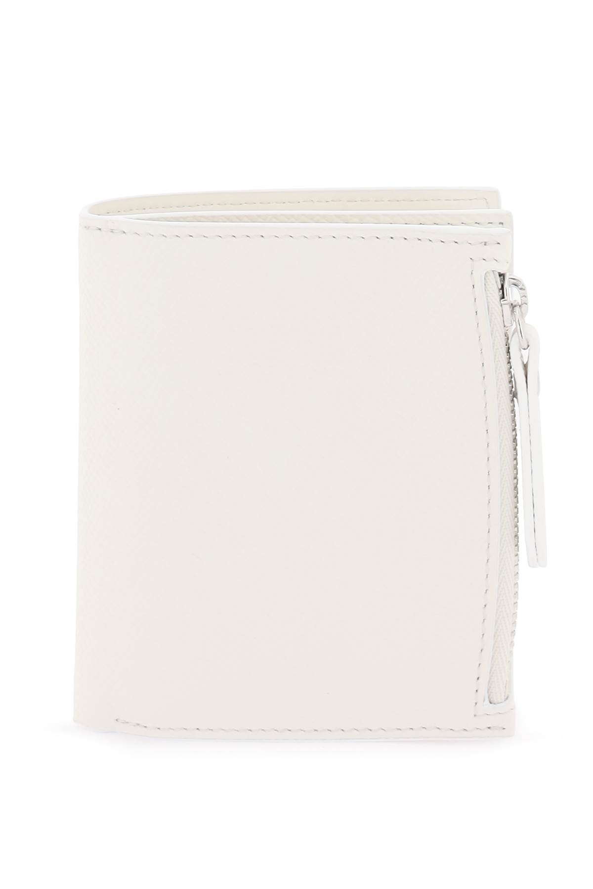 Shop Maison Margiela Four Stitches Wallet In White (white)