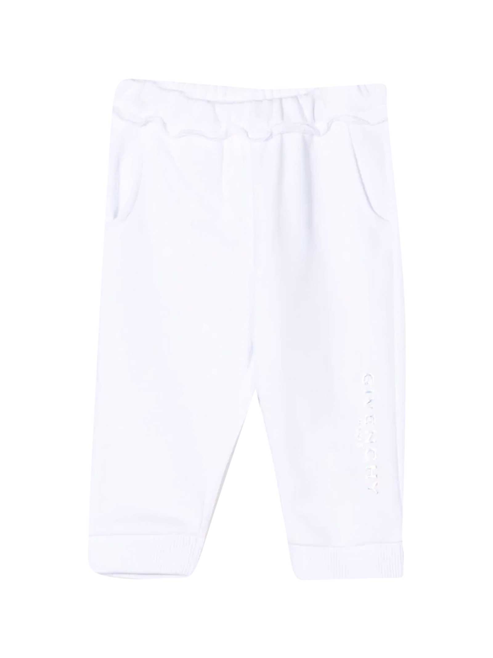 GIVENCHY WHITE TROUSERS,H04103 10B
