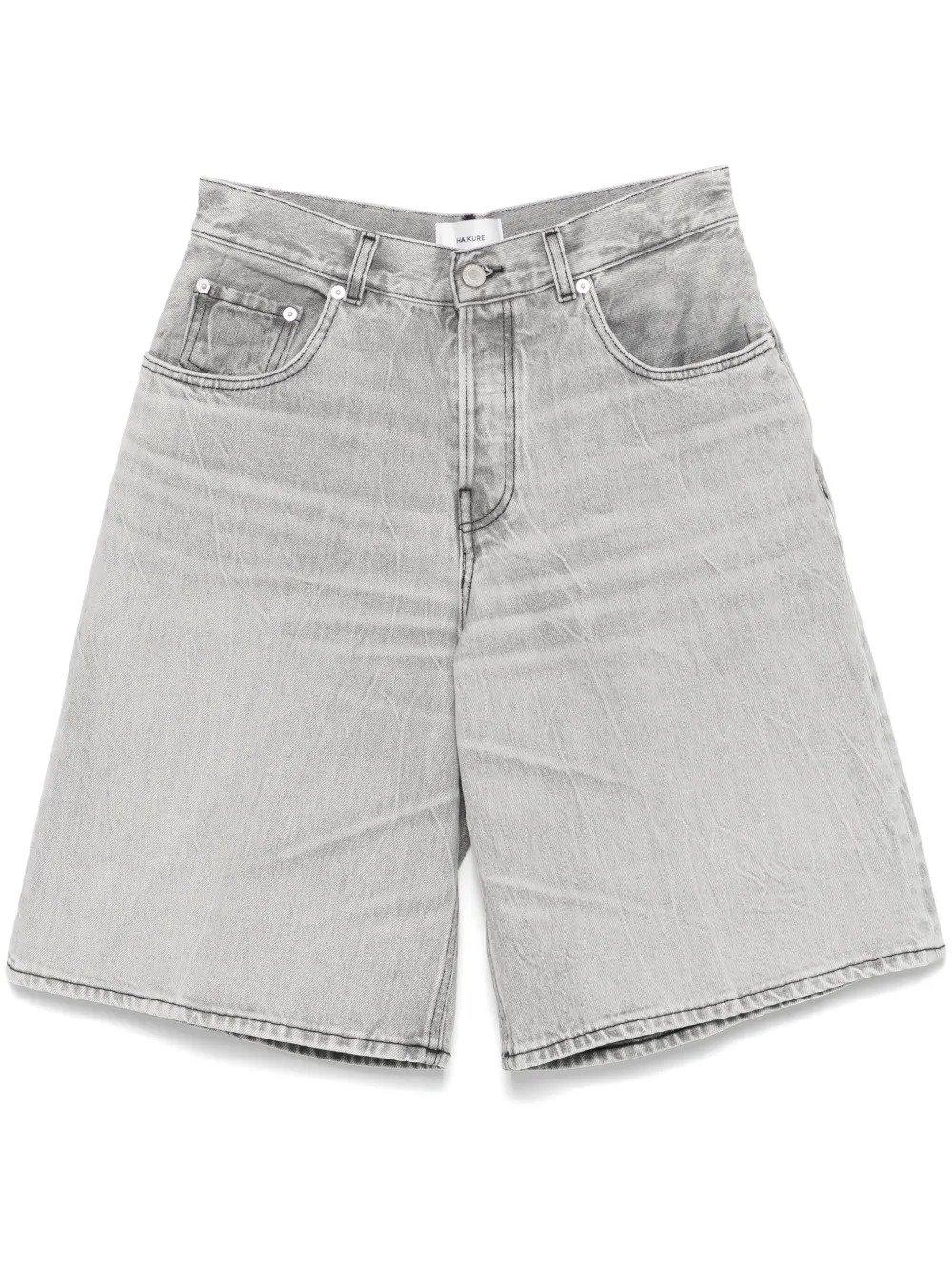 Denim Bermuda Shorts