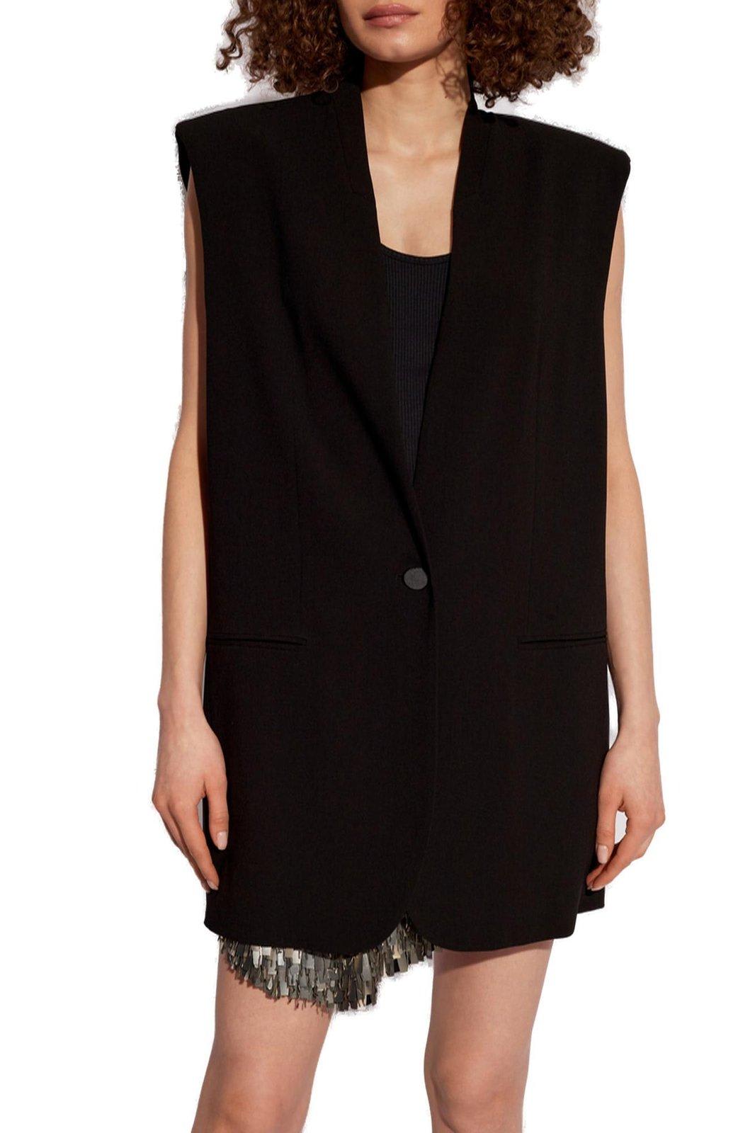 Shop Isabel Marant Emara Vest In Black