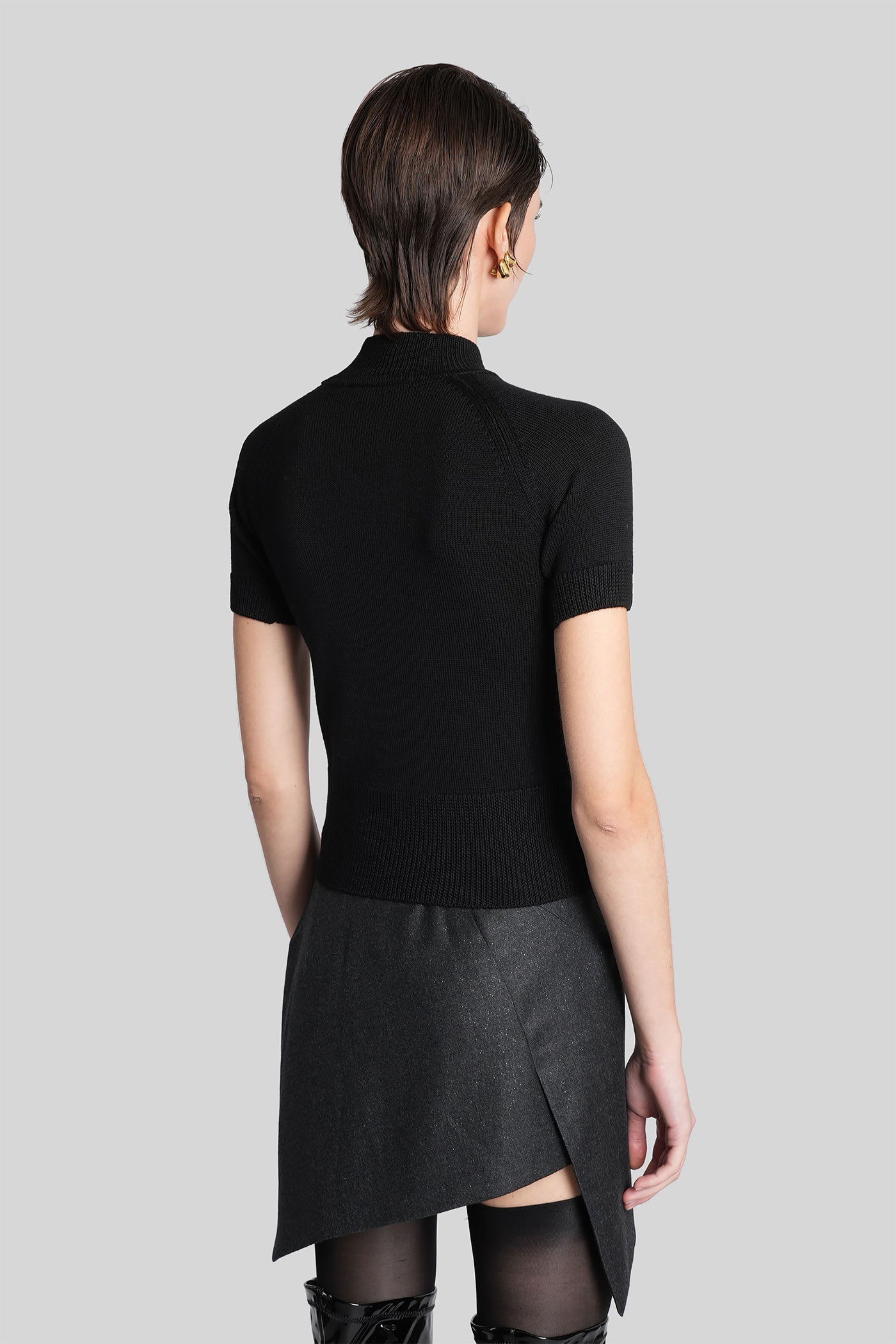 Vivienne Westwood Short-sleeved Dress Bea In Black