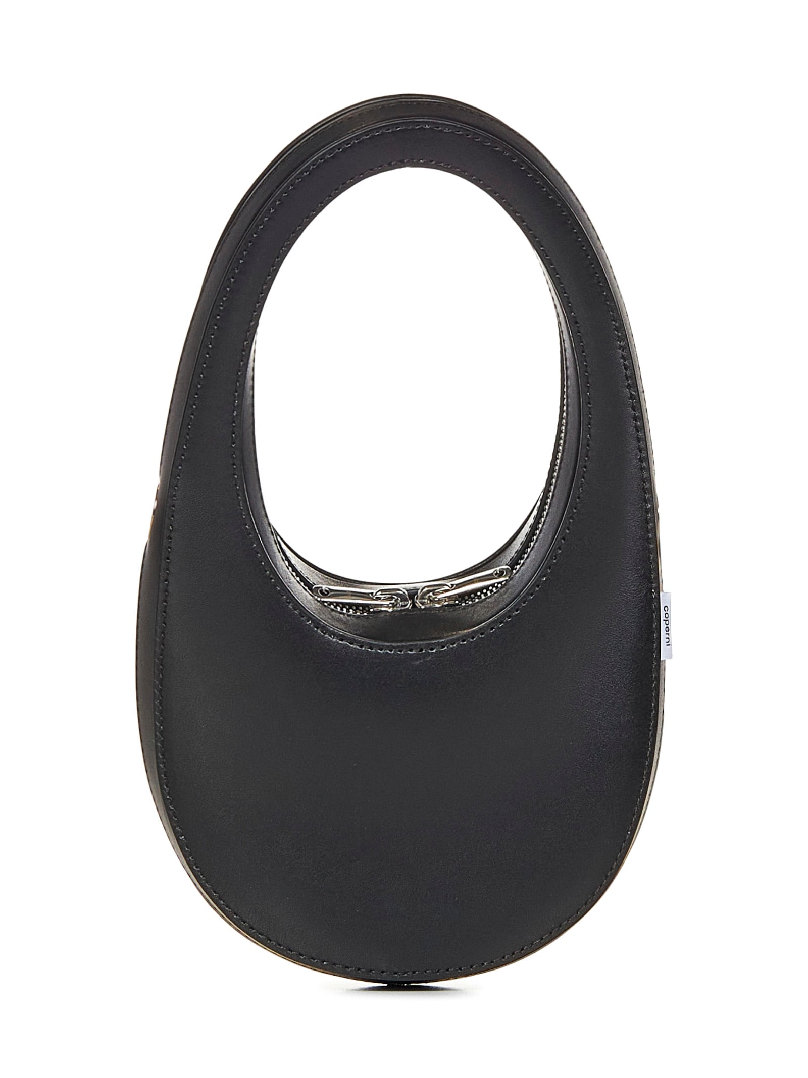 Shop Coperni Mini Swipe Shoulderg Bag In Black