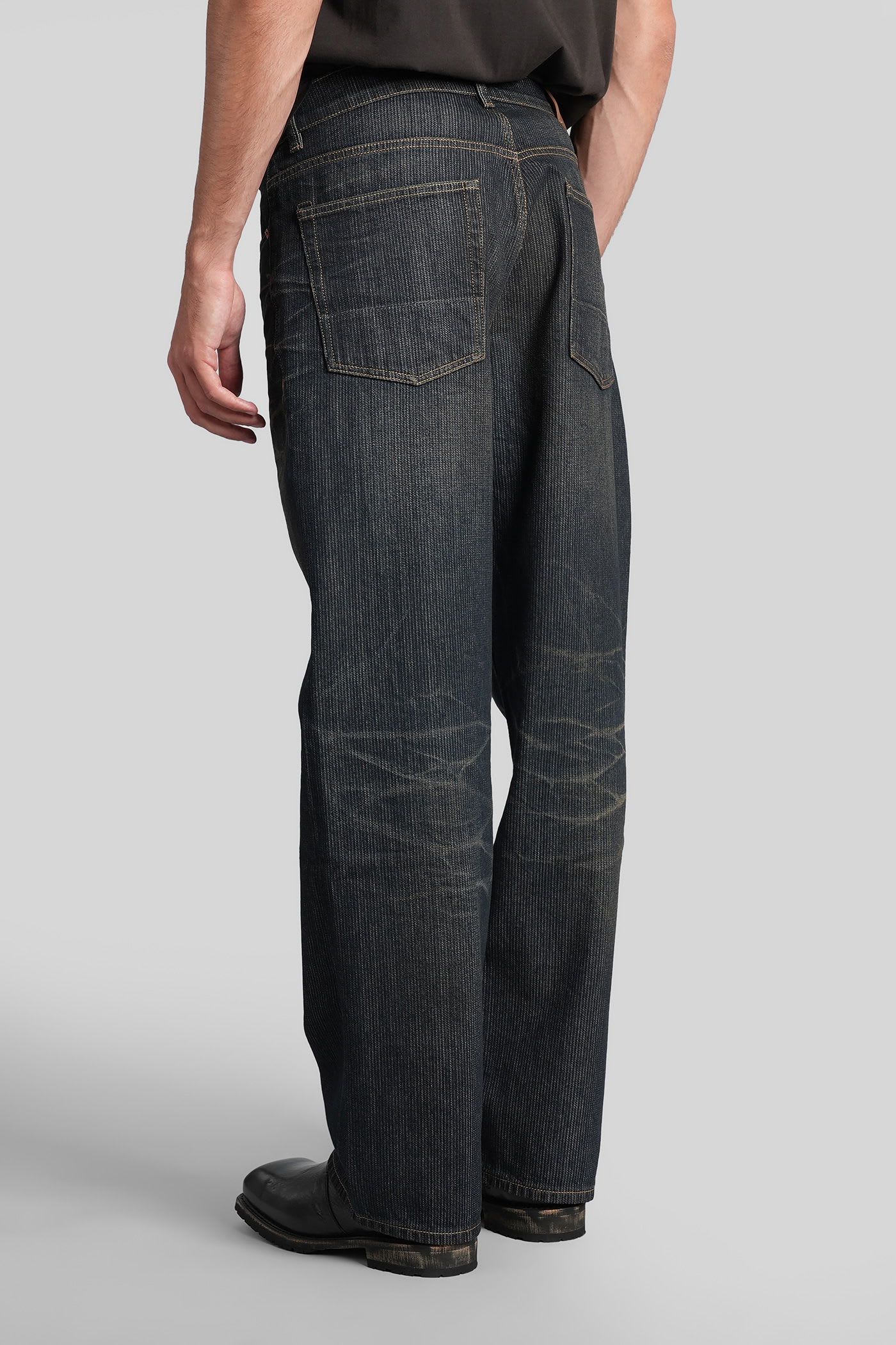 Our Legacy Third Cut Jeans In Grey Cotton In Gray