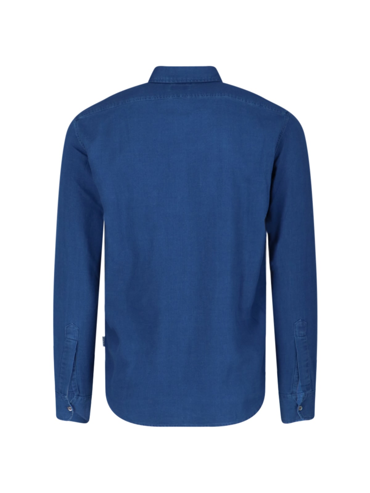 Shop Aspesi Model C Shirt In Blue