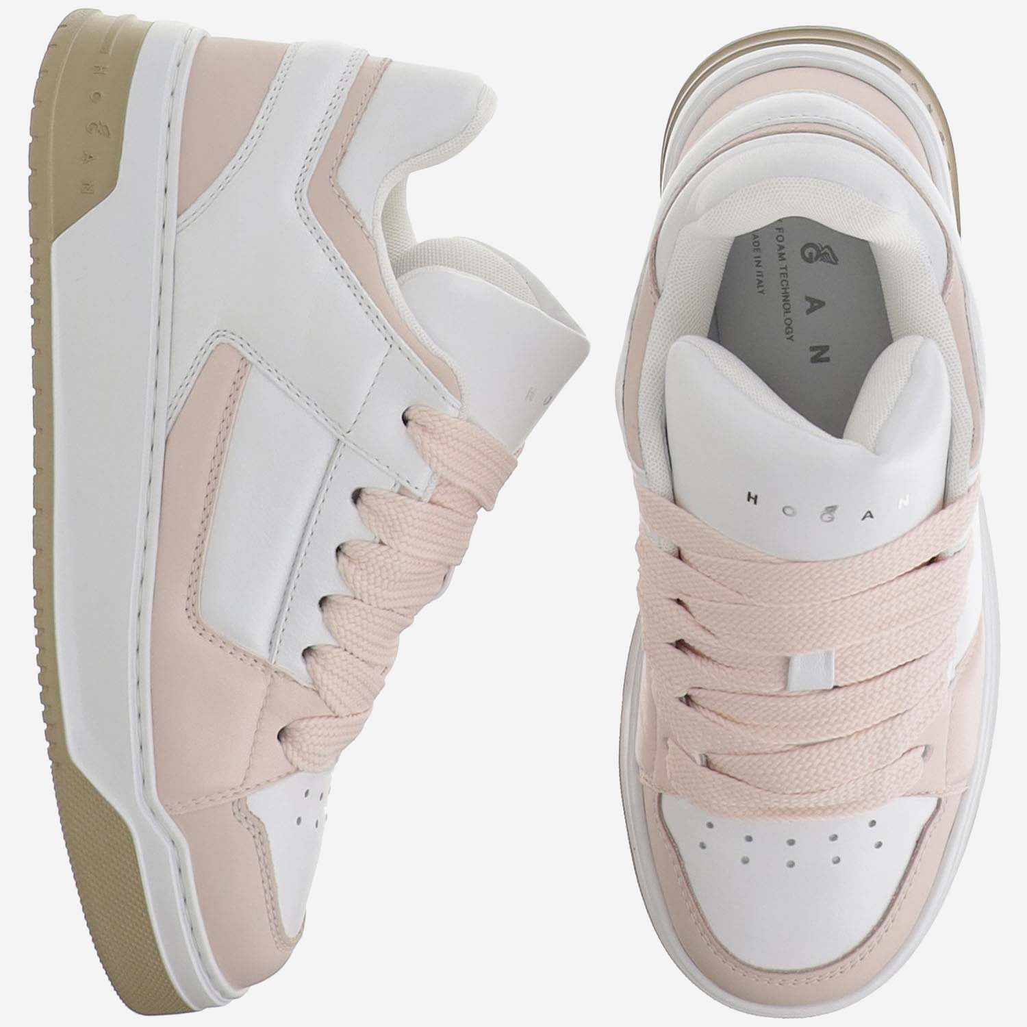 Hogan Marshmallow Sneaker In Pink