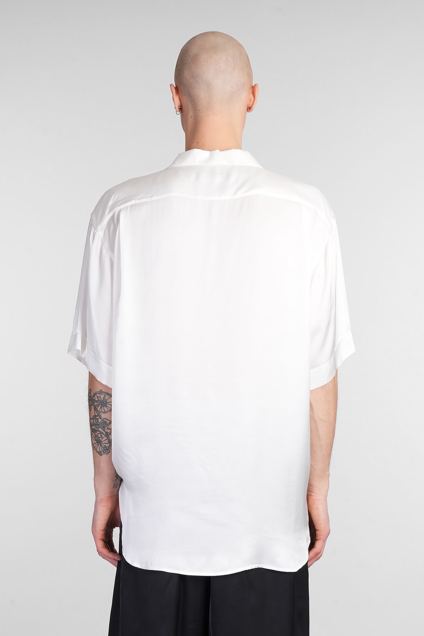 Ih Nom Uh Nit Shirt In White Viscose In White