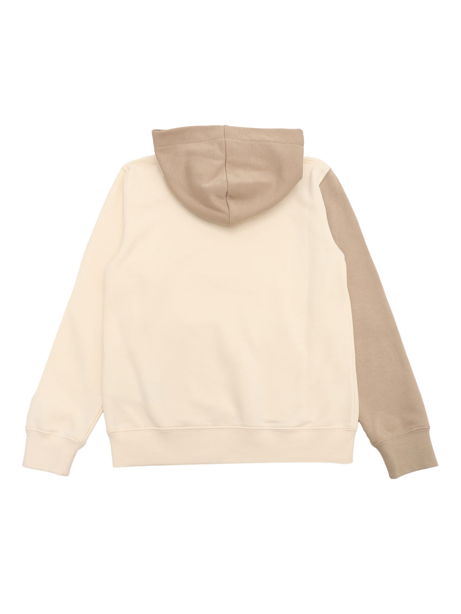 Golden Goose Journey Unisex Hoodie Sweatshirt Block Color W Embroidery In Grey