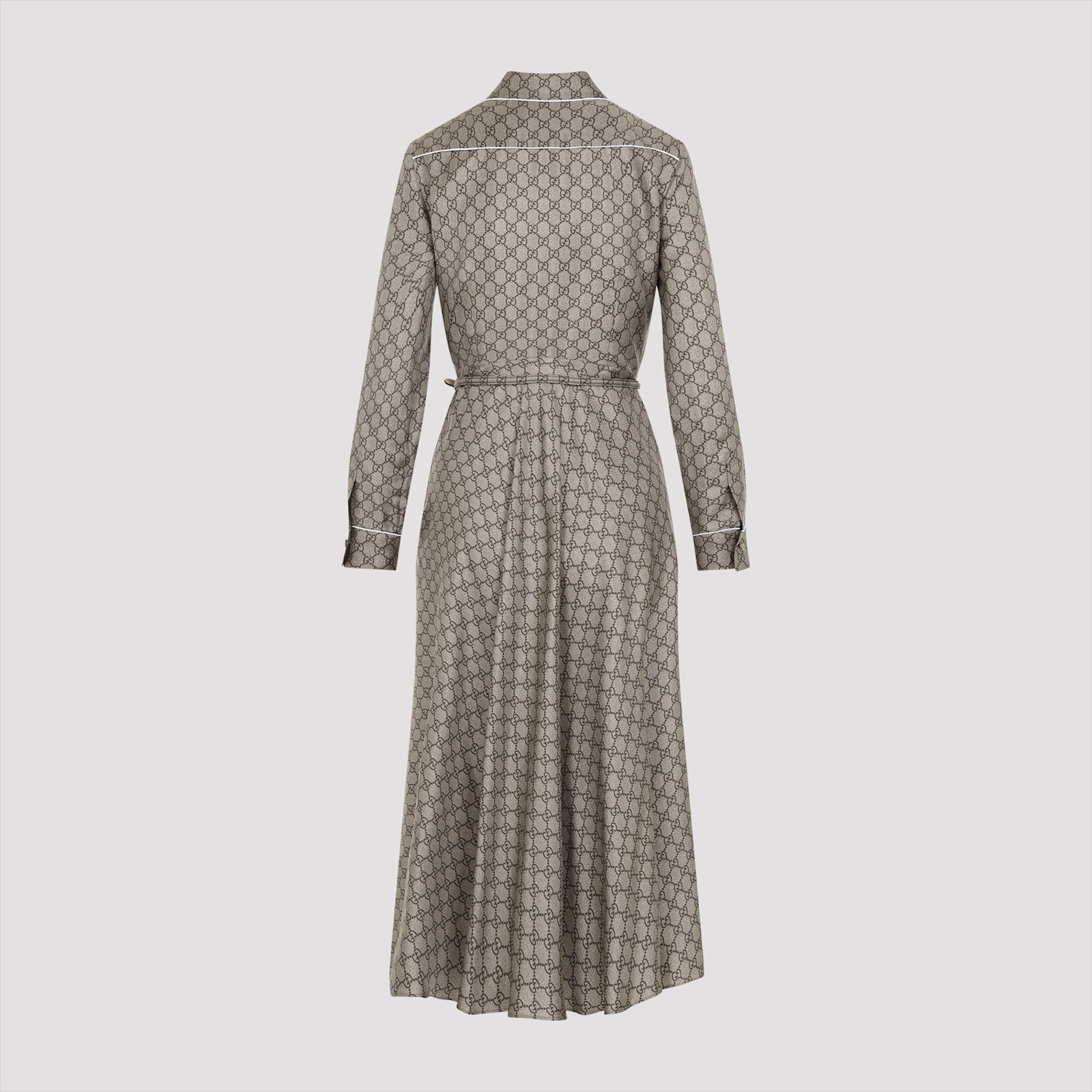 GUCCI PRINTED SILK DRESS