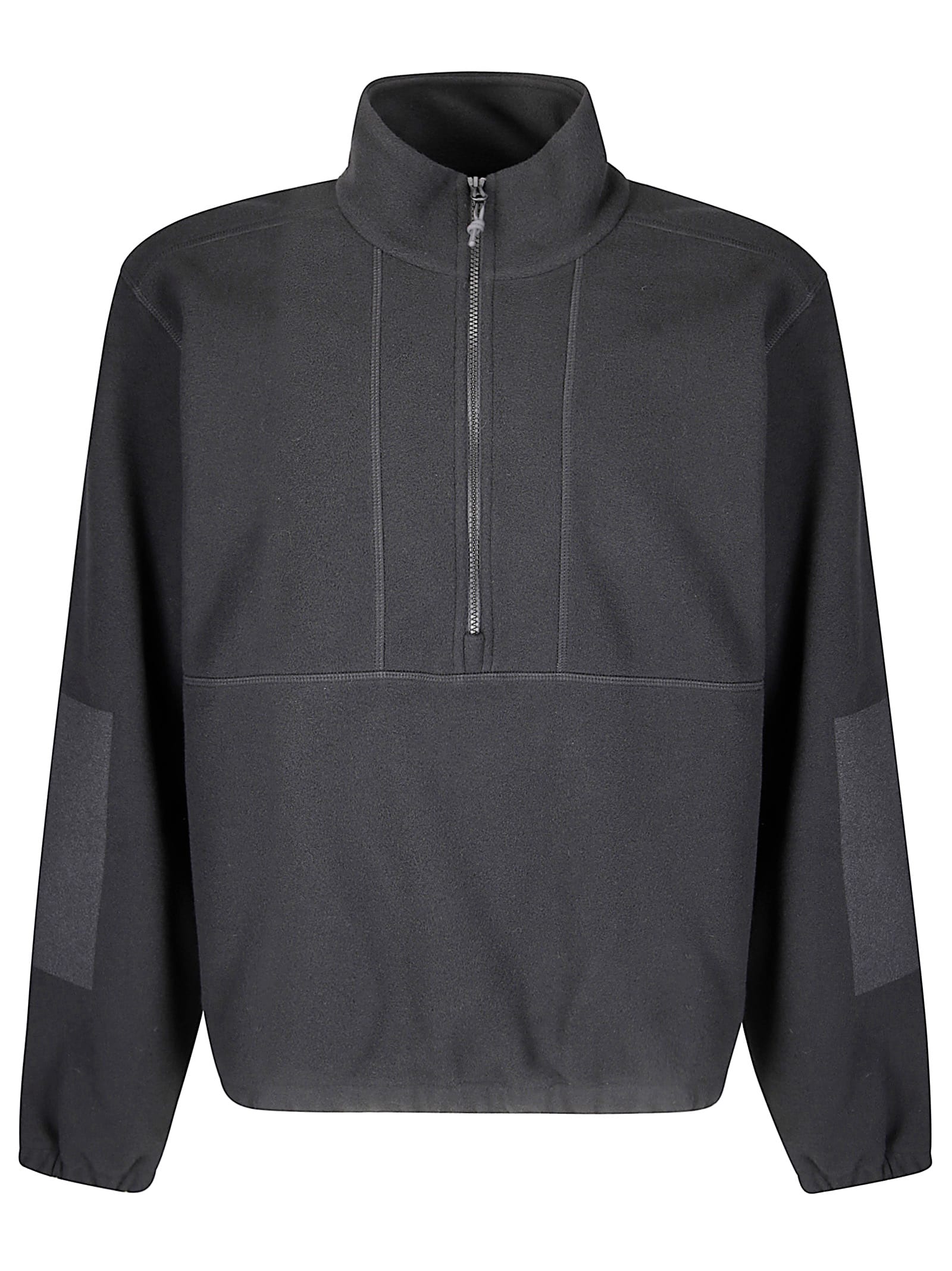 Gr10k Polartec Half Zip Fleece In Black