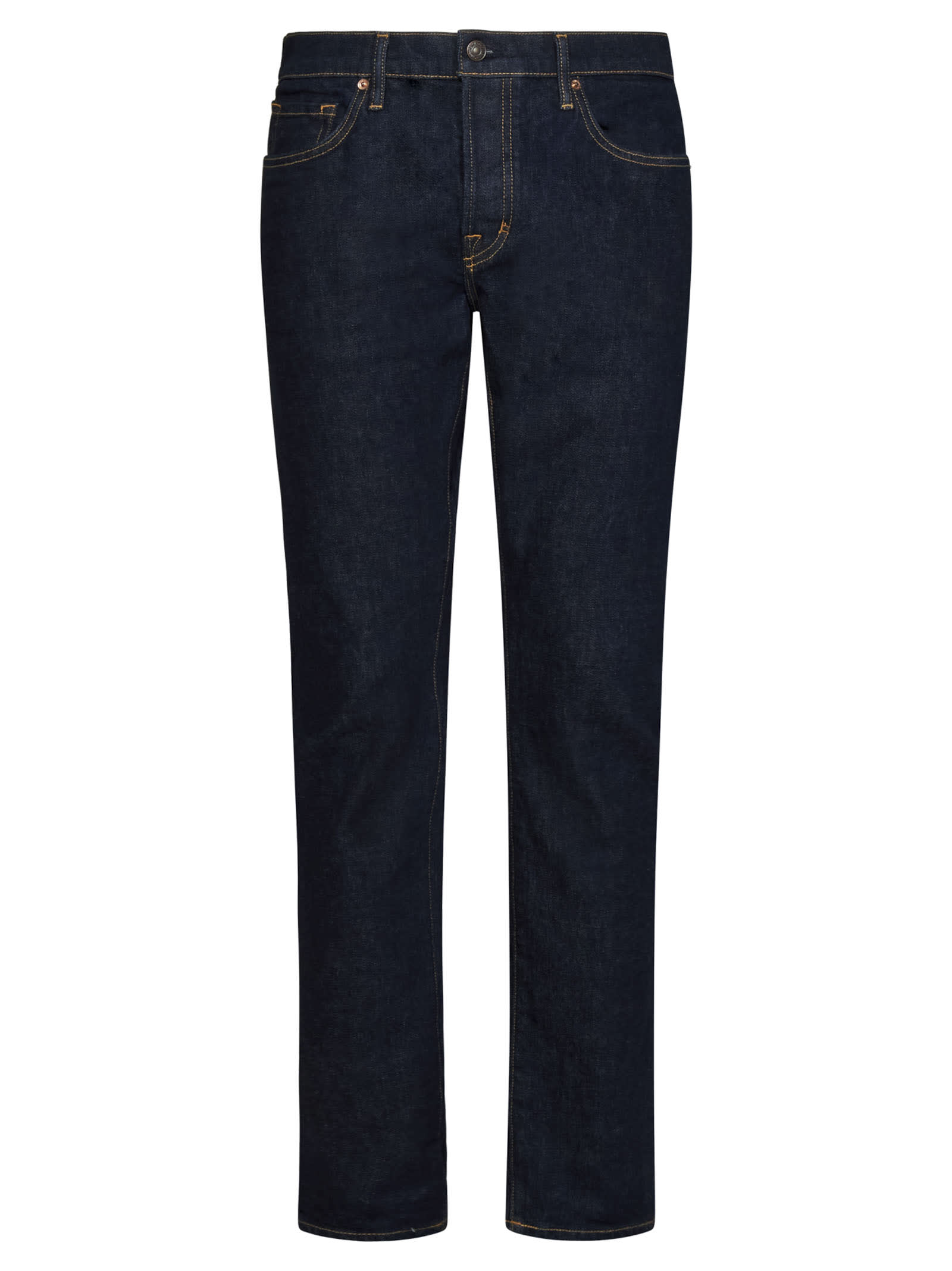 Shop Tom Ford Jeans In Blue