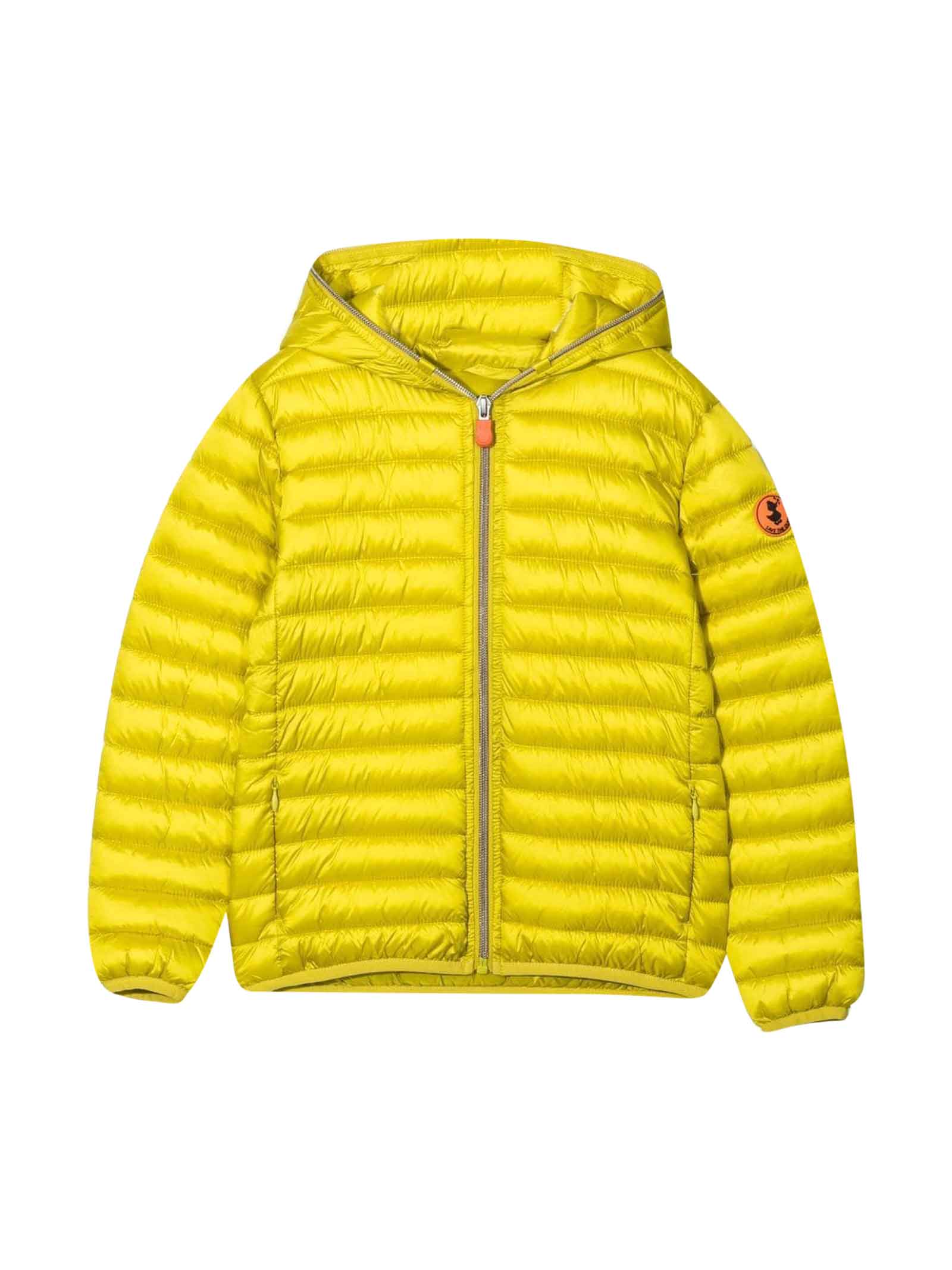 Save the Duck Kids Yellow Teen Down Jacket