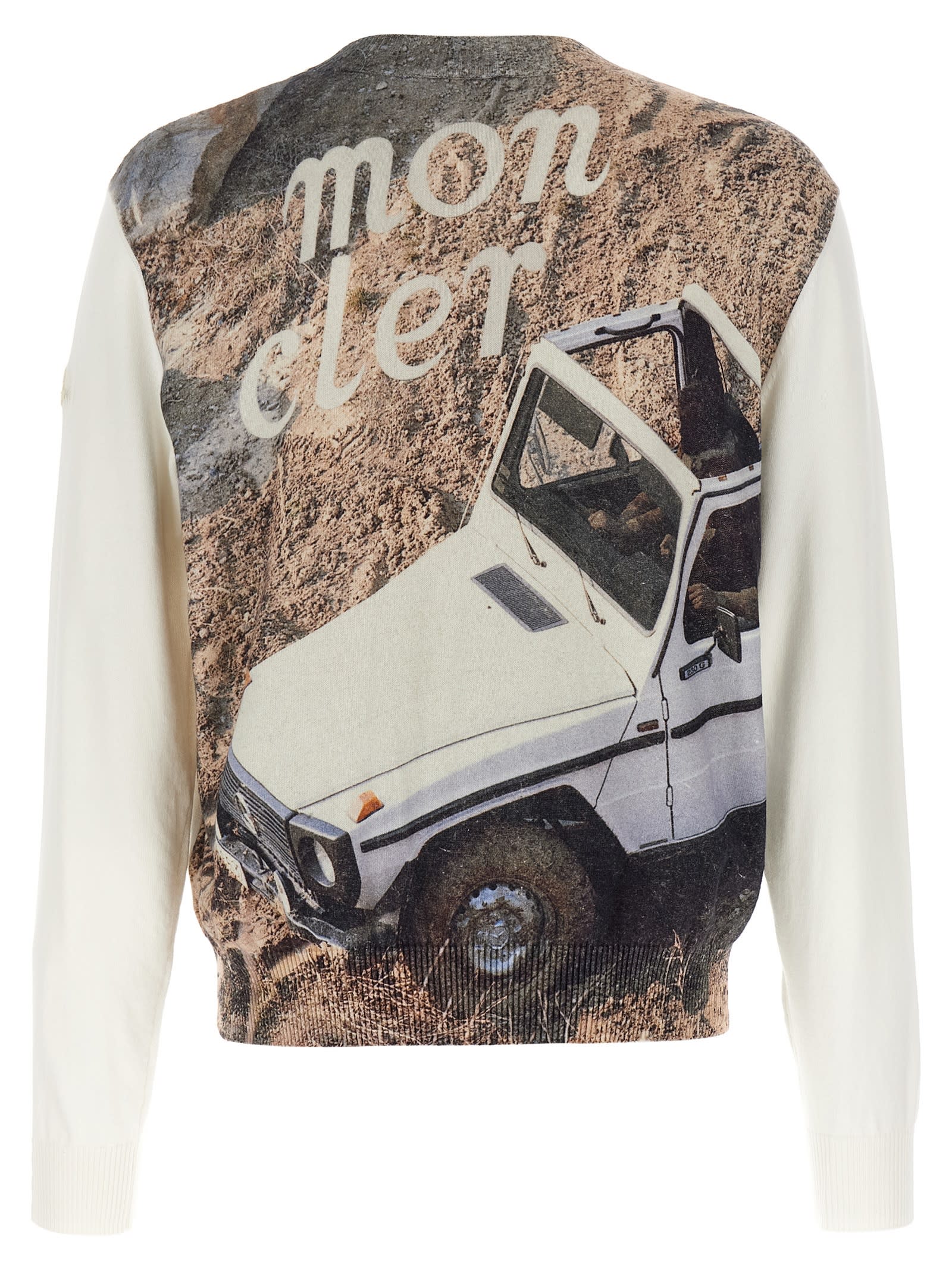 Moncler Genius 3 Moncler Mercedes-benz Designed By Nigoldeneye Cotton Sweater