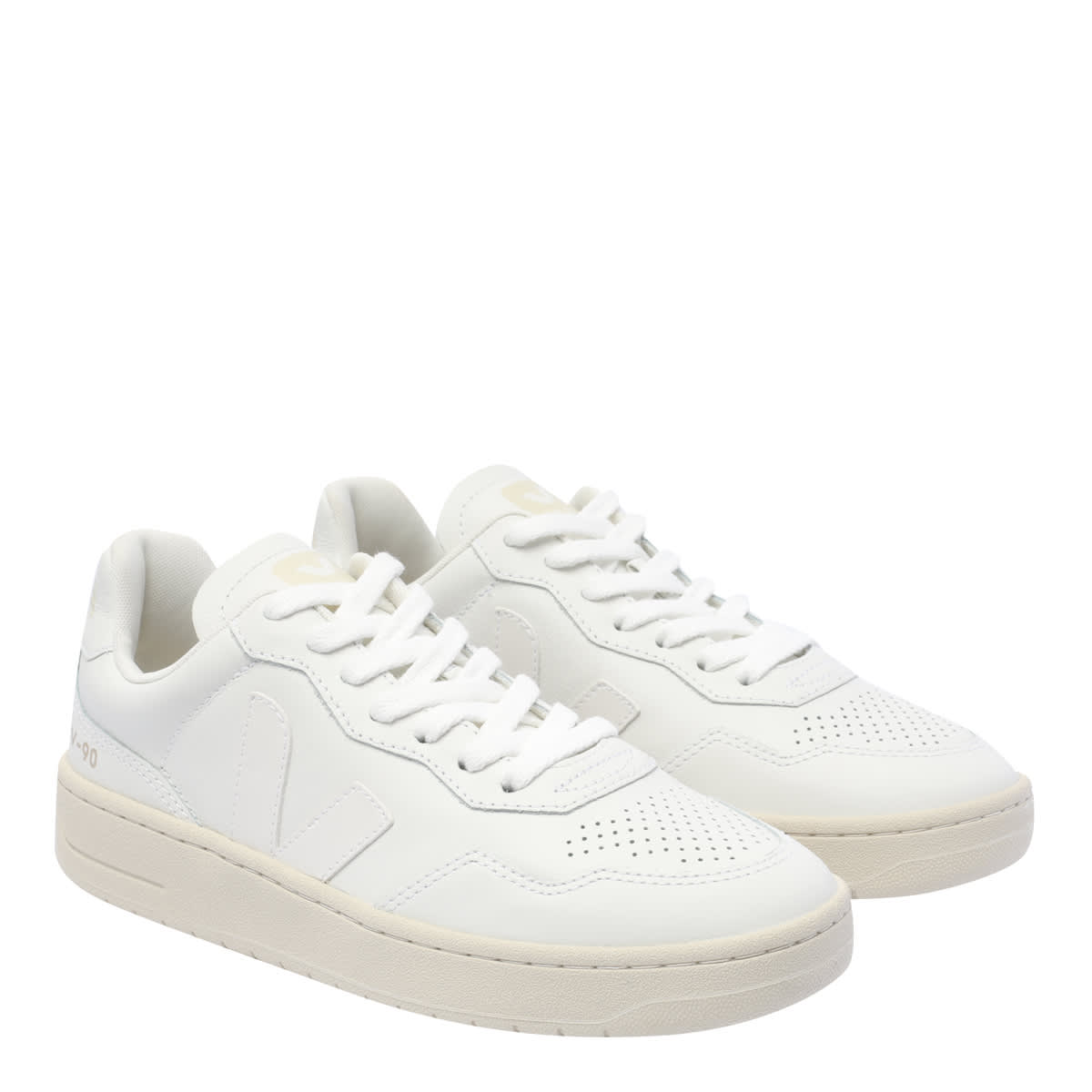 Veja V-90 Sneakers In White