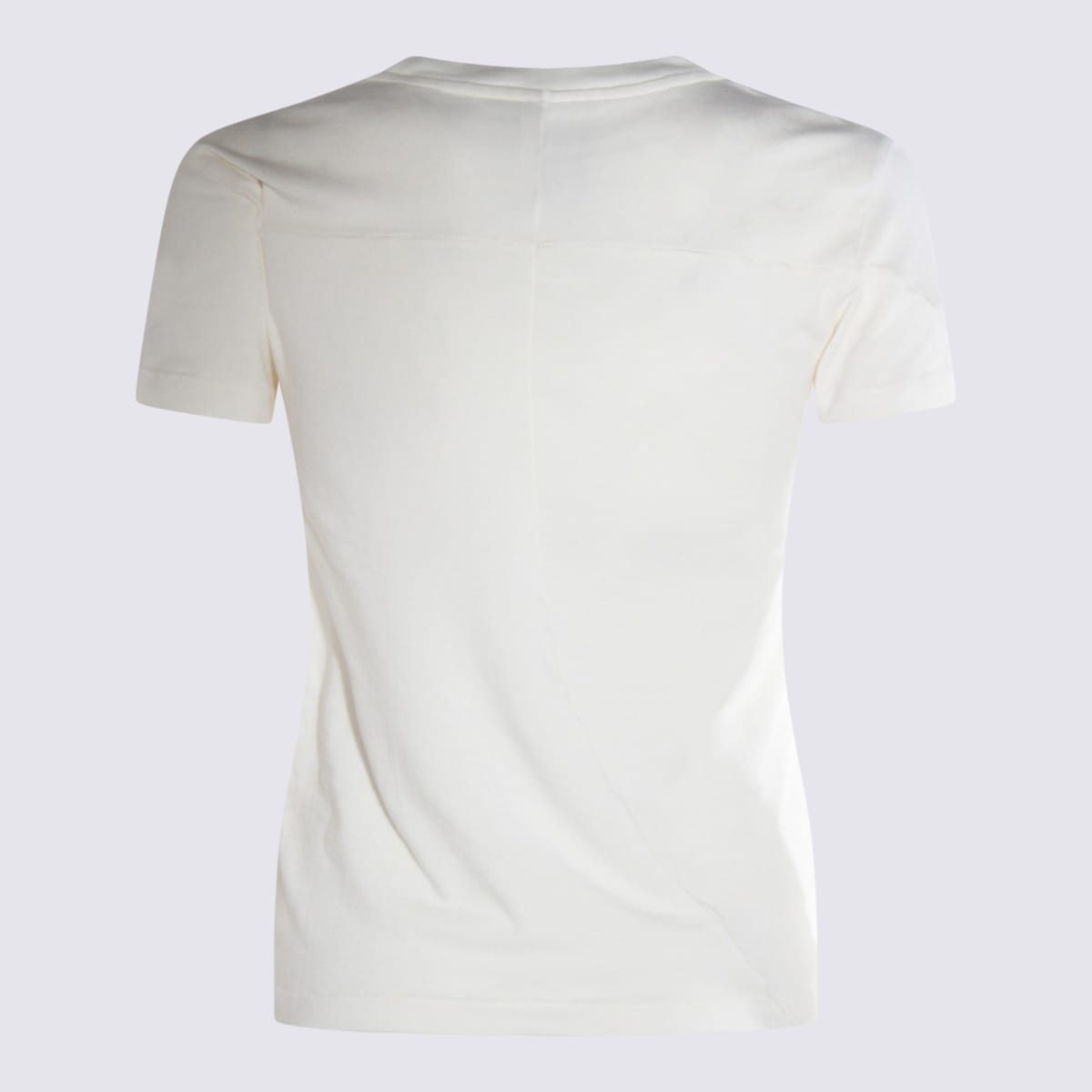 Thom Krom Stretch Crewneck T-shirt In White