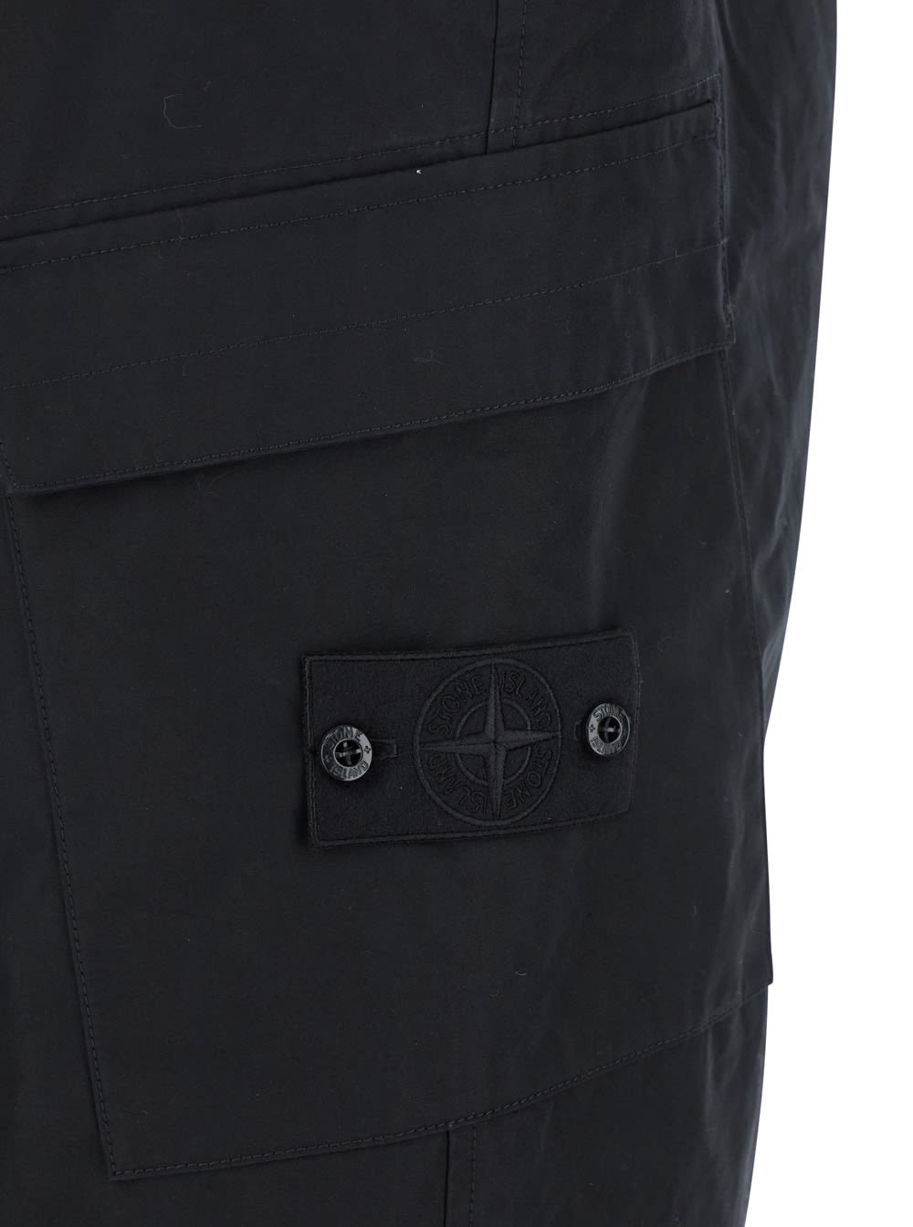 Stone Island Trousers In Black