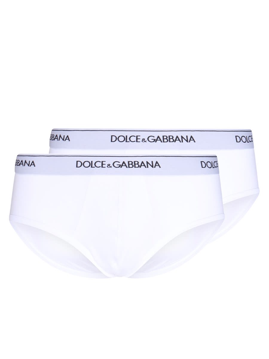 Dolce & Gabbana Bi-pack Brando Briefs In White