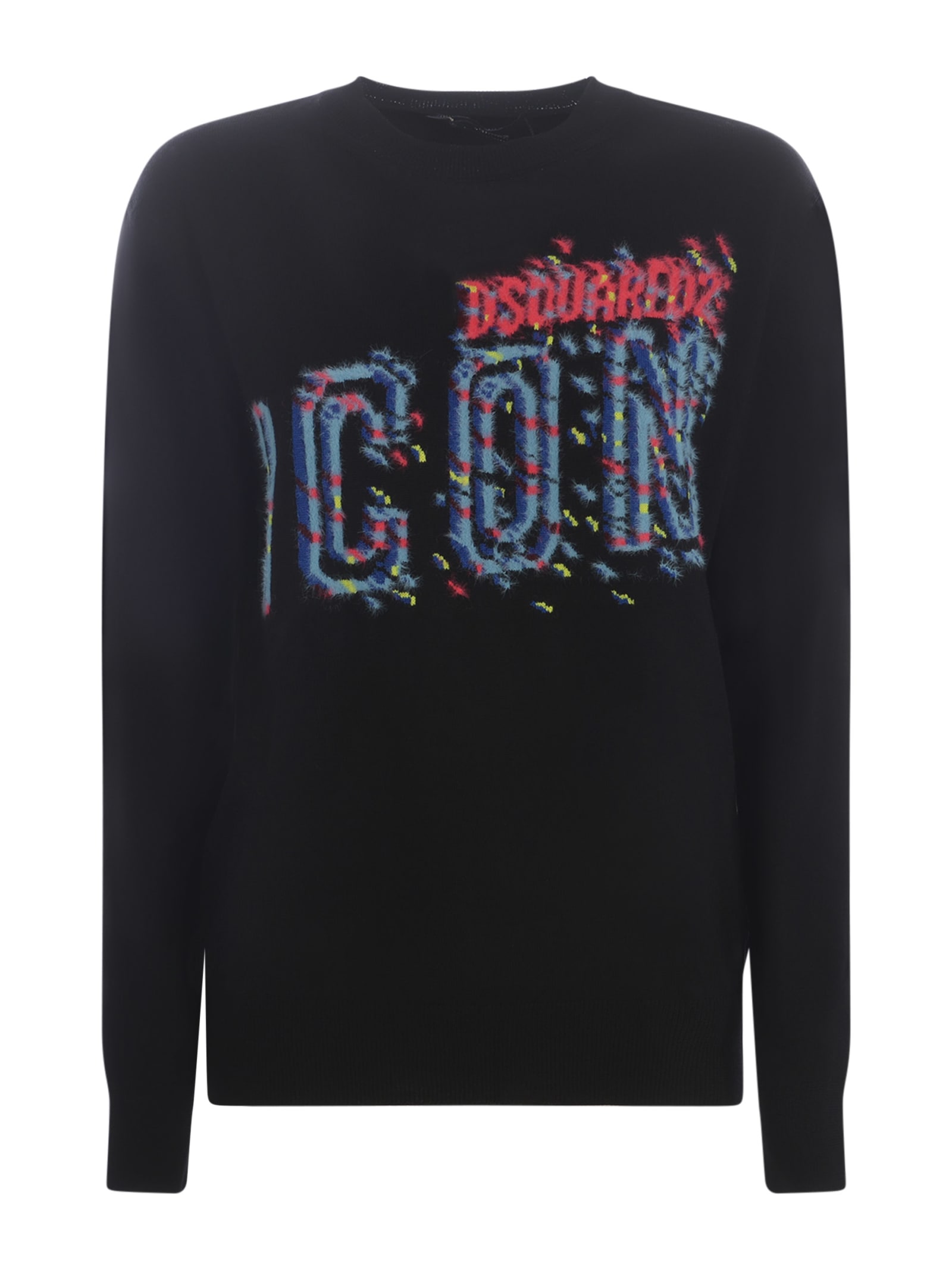 DSQUARED2 SWEATER DSQUARED2 ICON IN WOOL