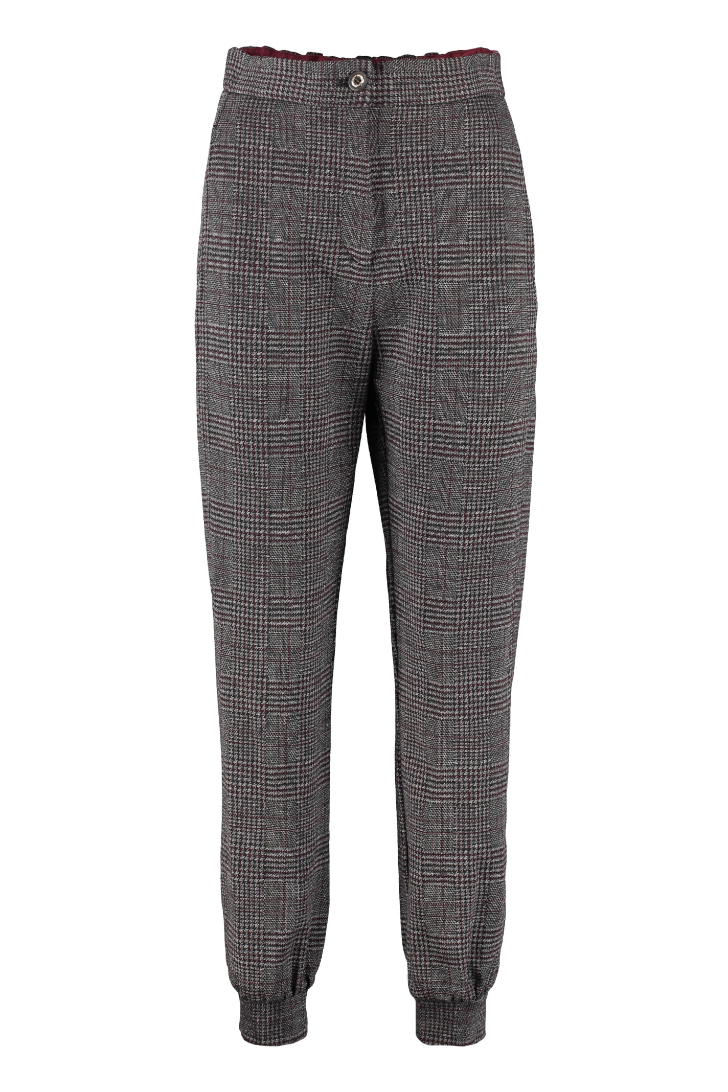 Pinko Prince Of Wales Checked Trousers