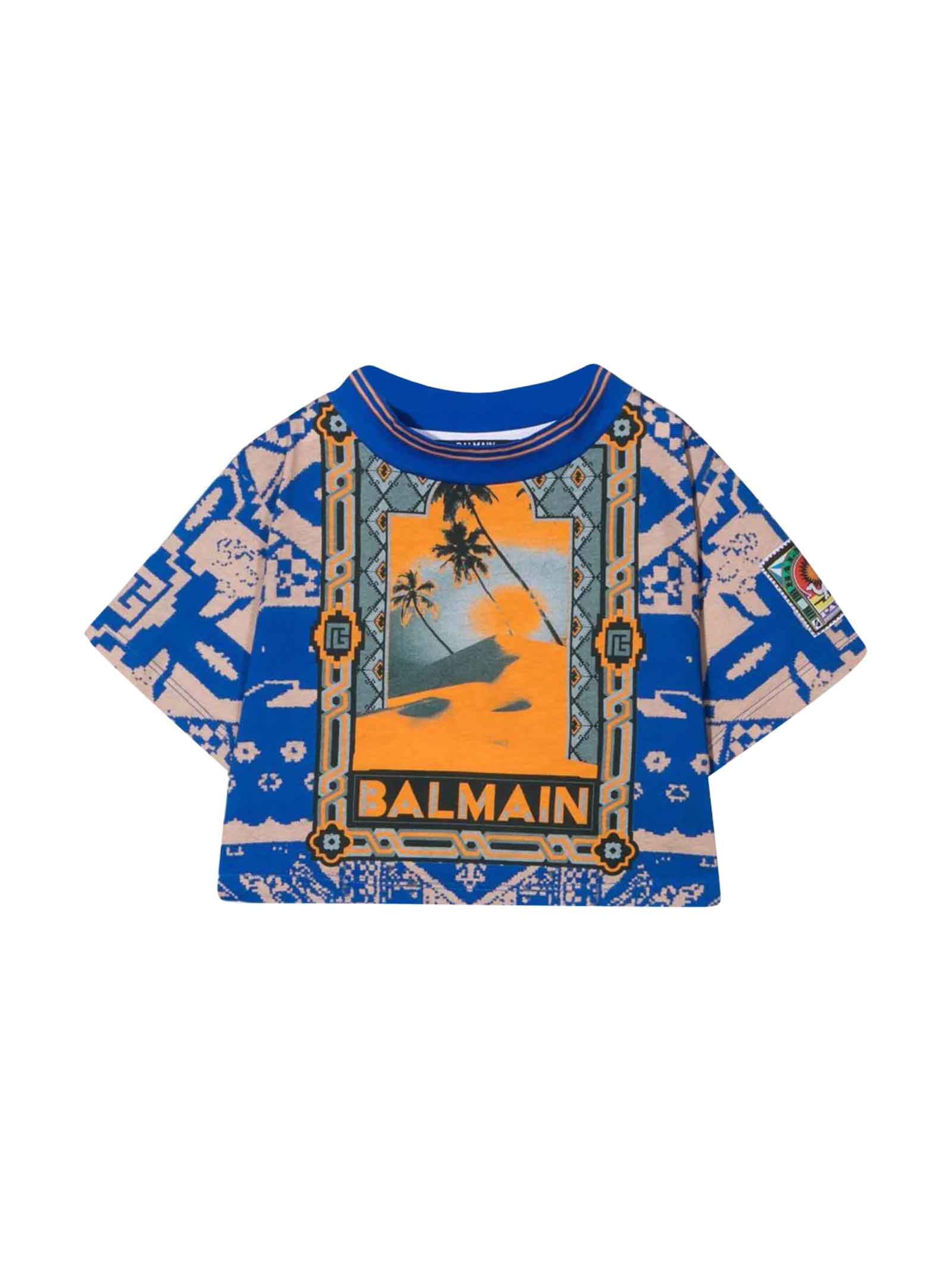 Balmain Multicolor T-shirt Unisex