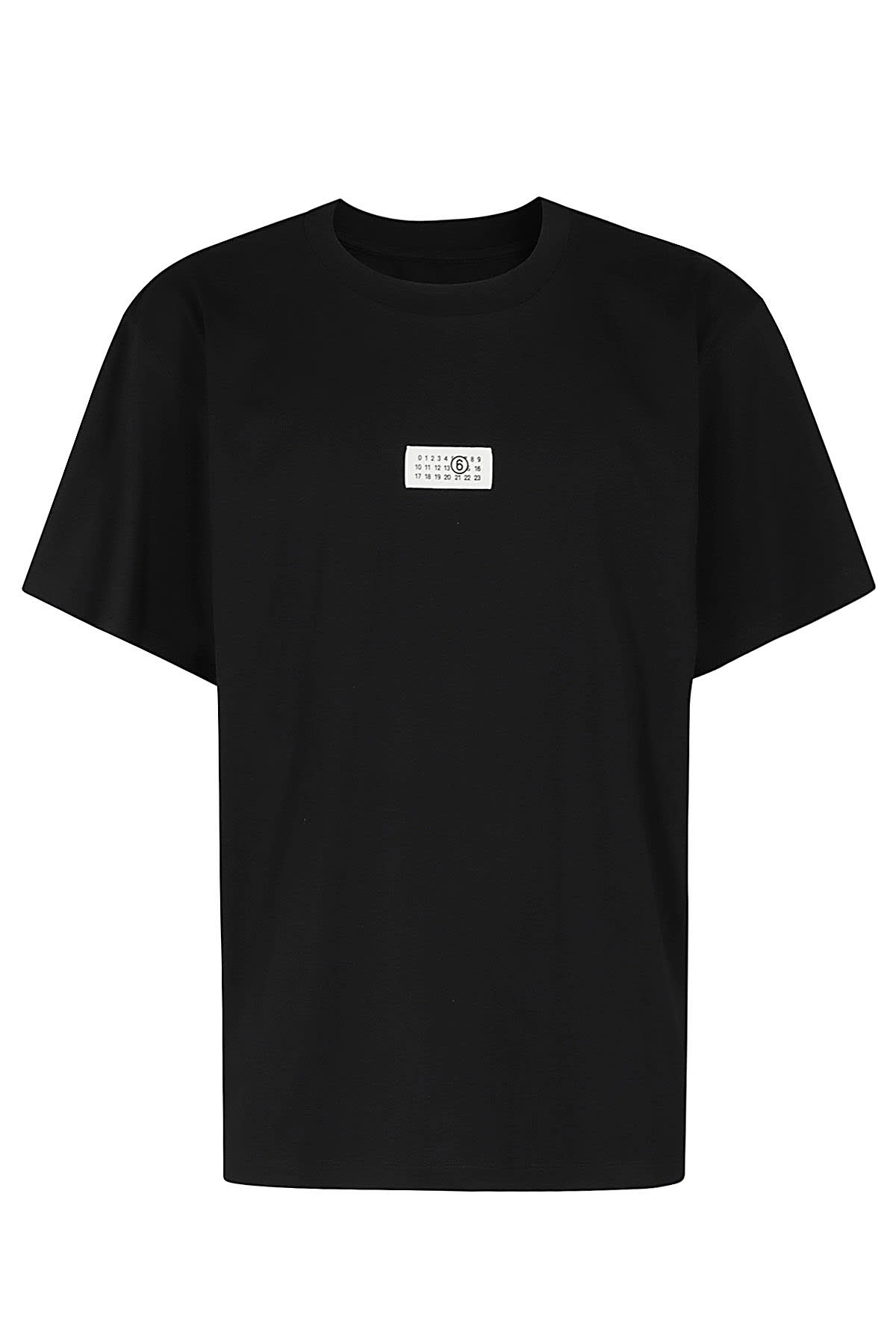 Shop Mm6 Maison Margiela T Shirt In Black